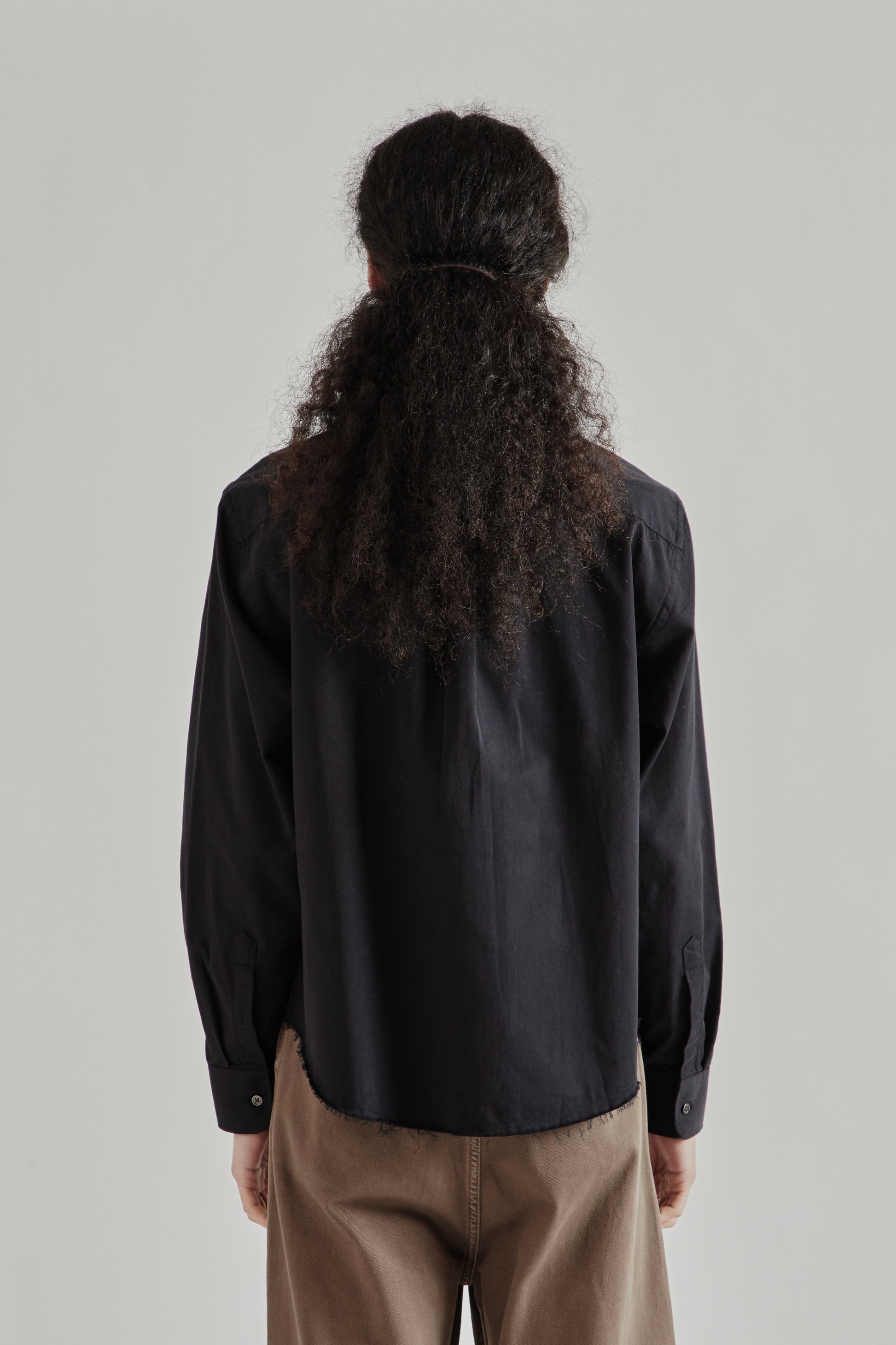 Fairly Normal SS26 Office Shirt Black1307