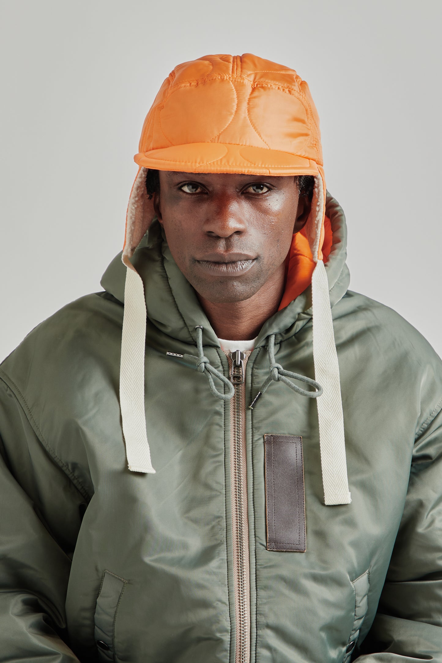 Found Feather FW25 Halfmoon Cap Ears Orange 1