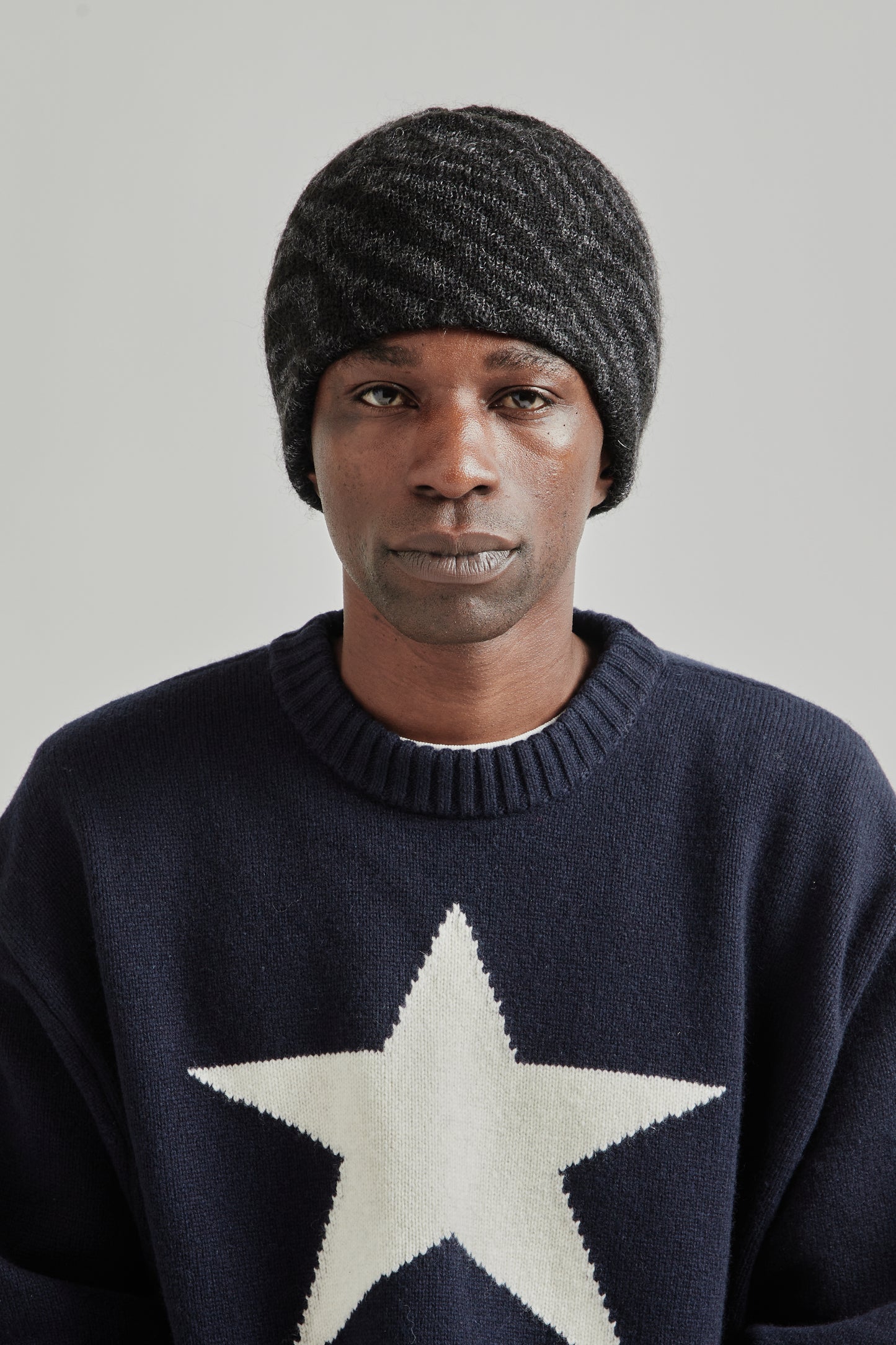 Found Feather FW25 Mohair Skully Zebra Black 1