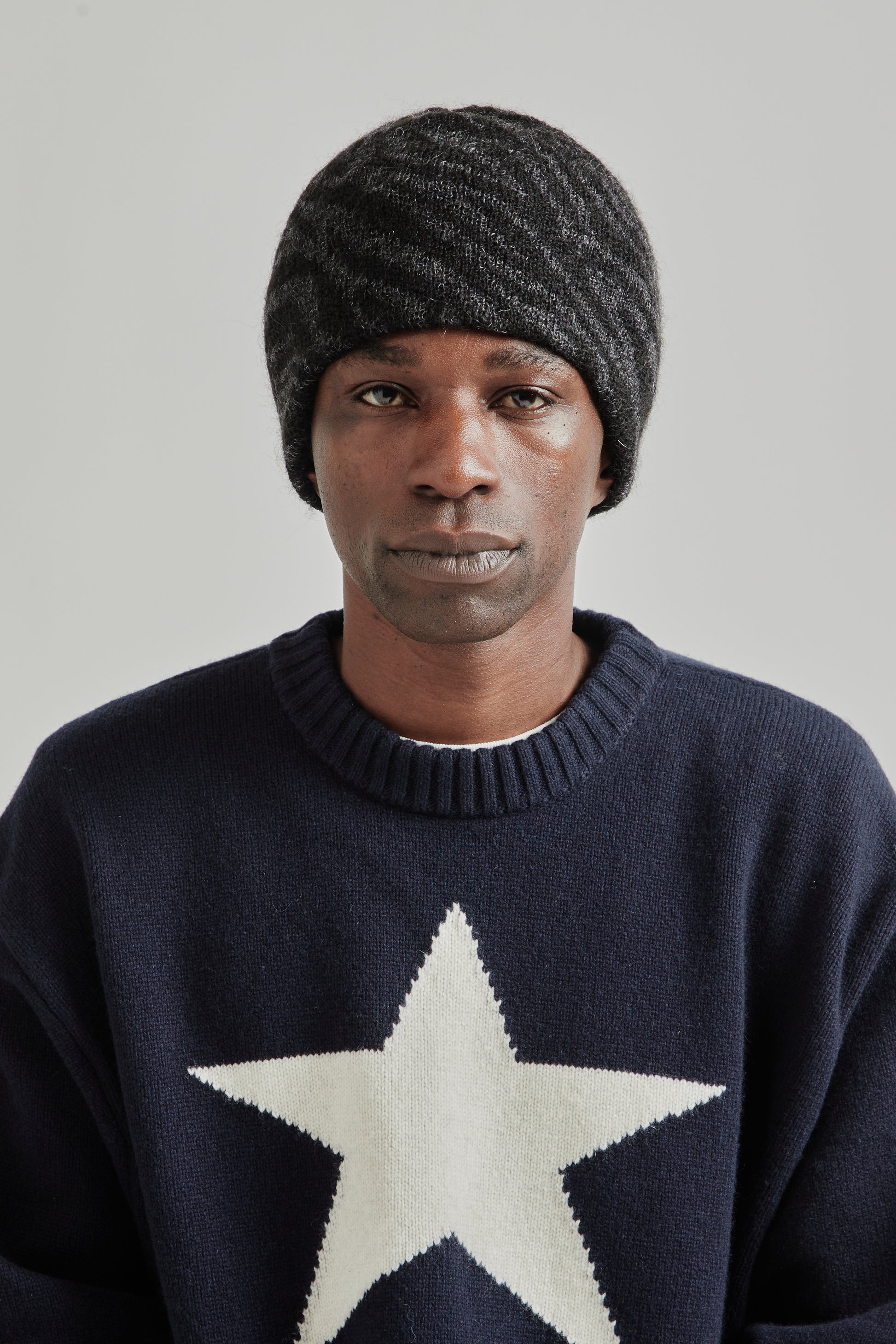 Found Feather FW25 Mohair Skully Zebra Black 1