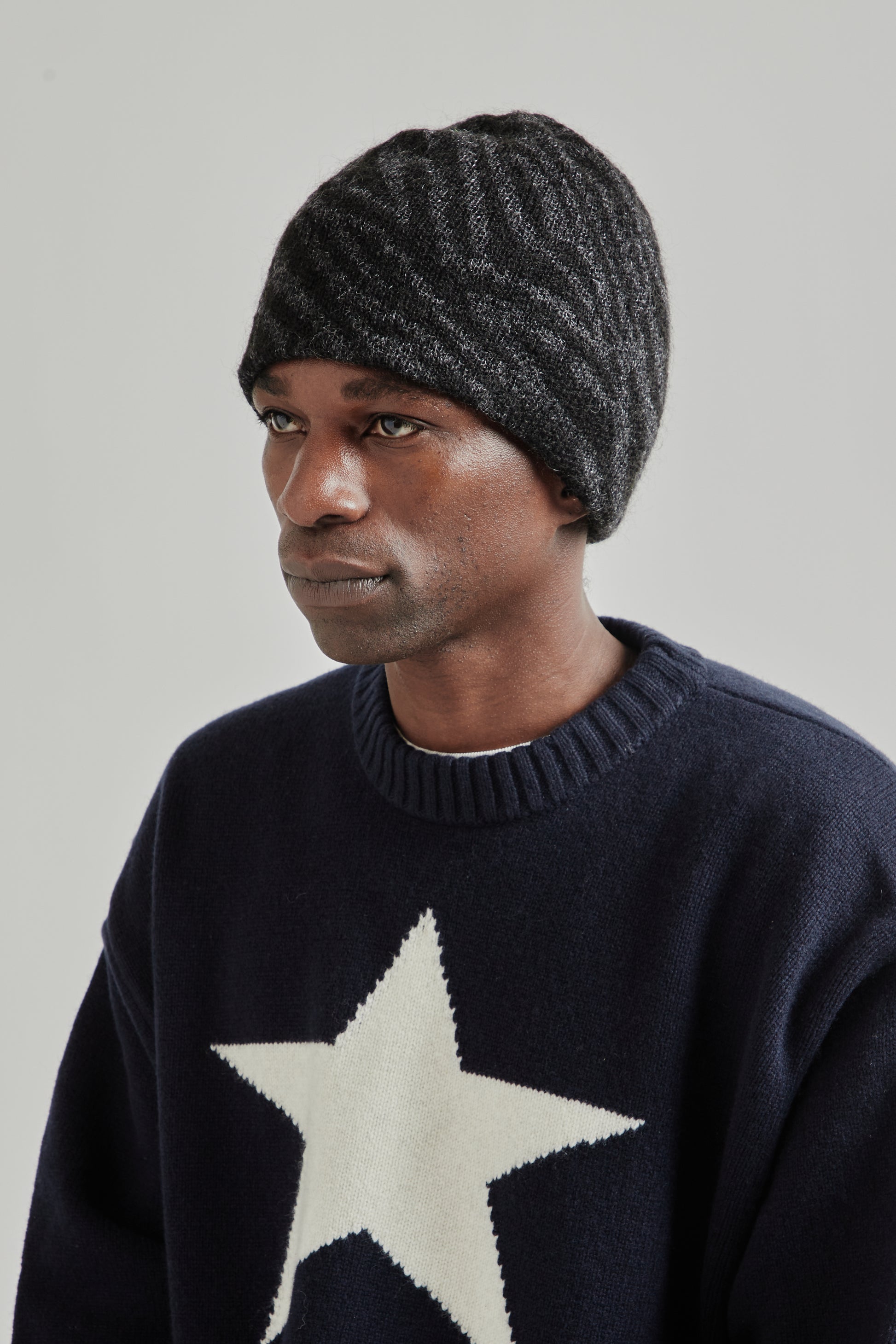 Found Feather FW25 Mohair Skully Zebra Black 2