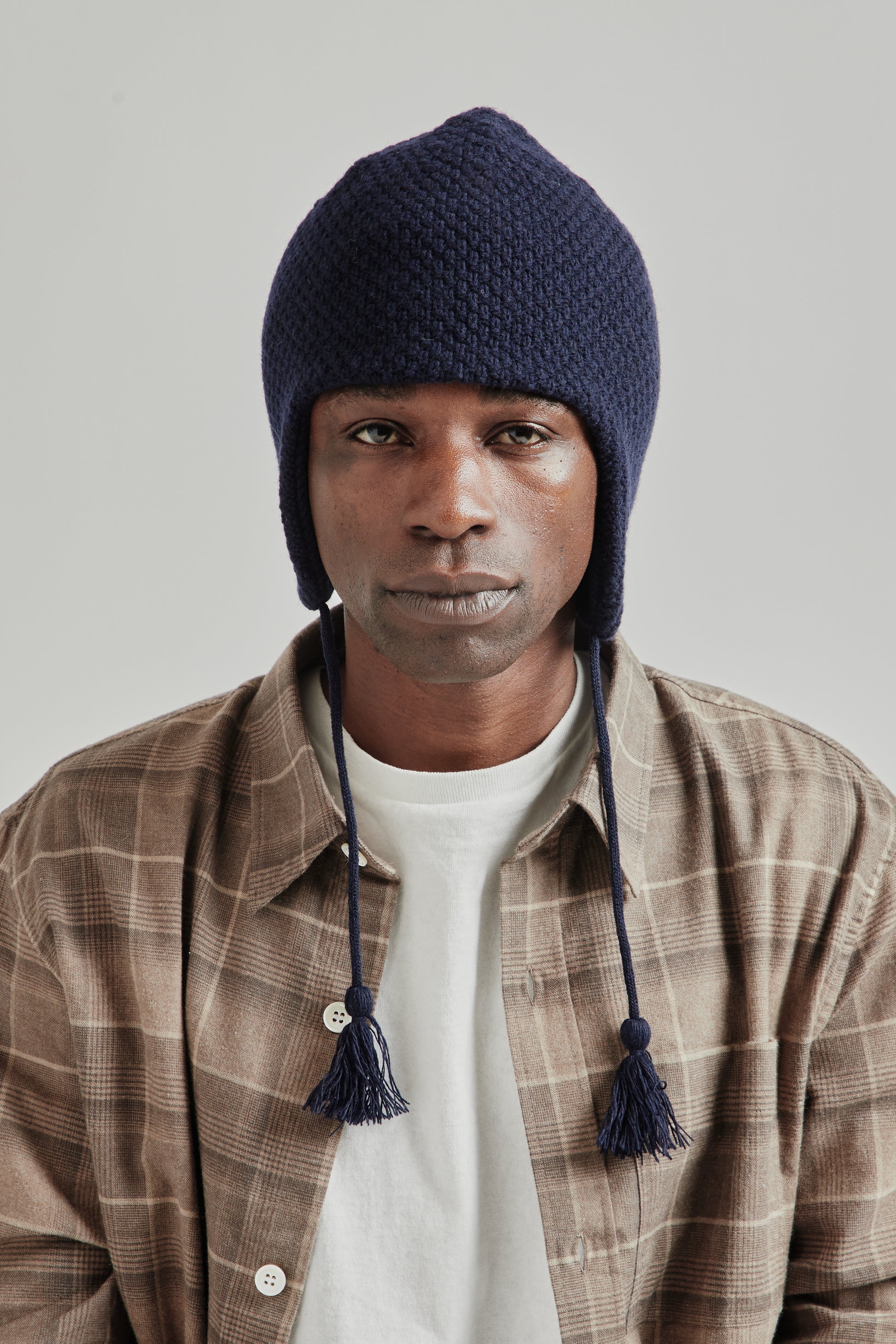 Found Feather FW25 Trek Beanie Navy 1