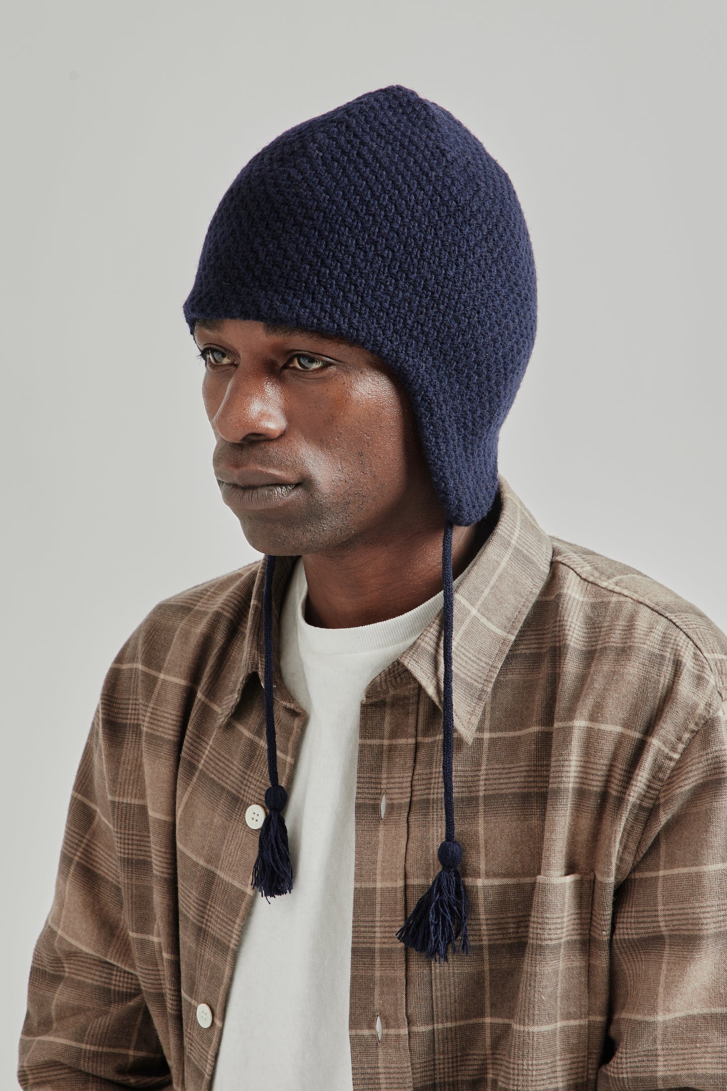 Found Feather FW25 Trek Beanie Navy 2