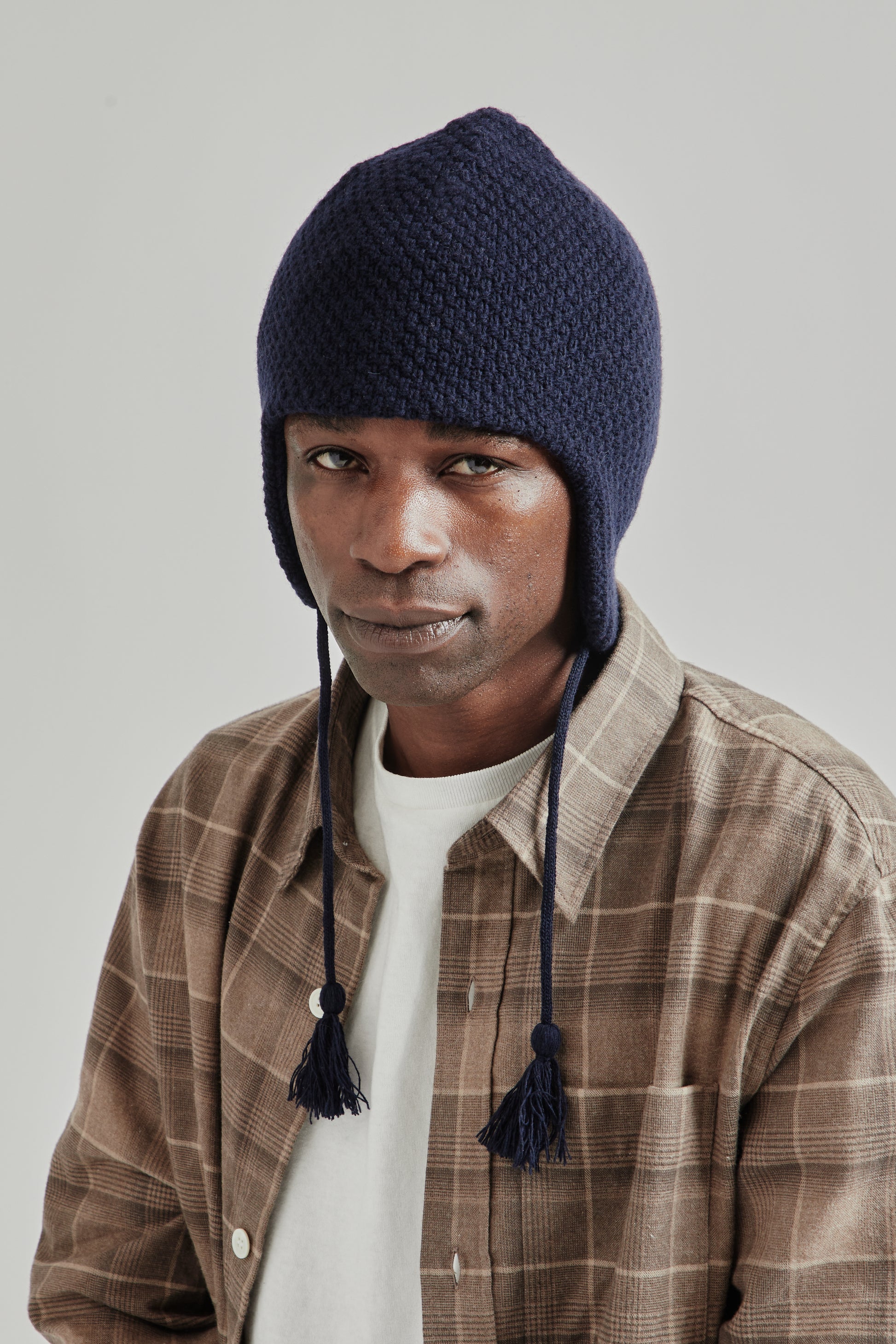 Found Feather FW25 Trek Beanie Navy 3