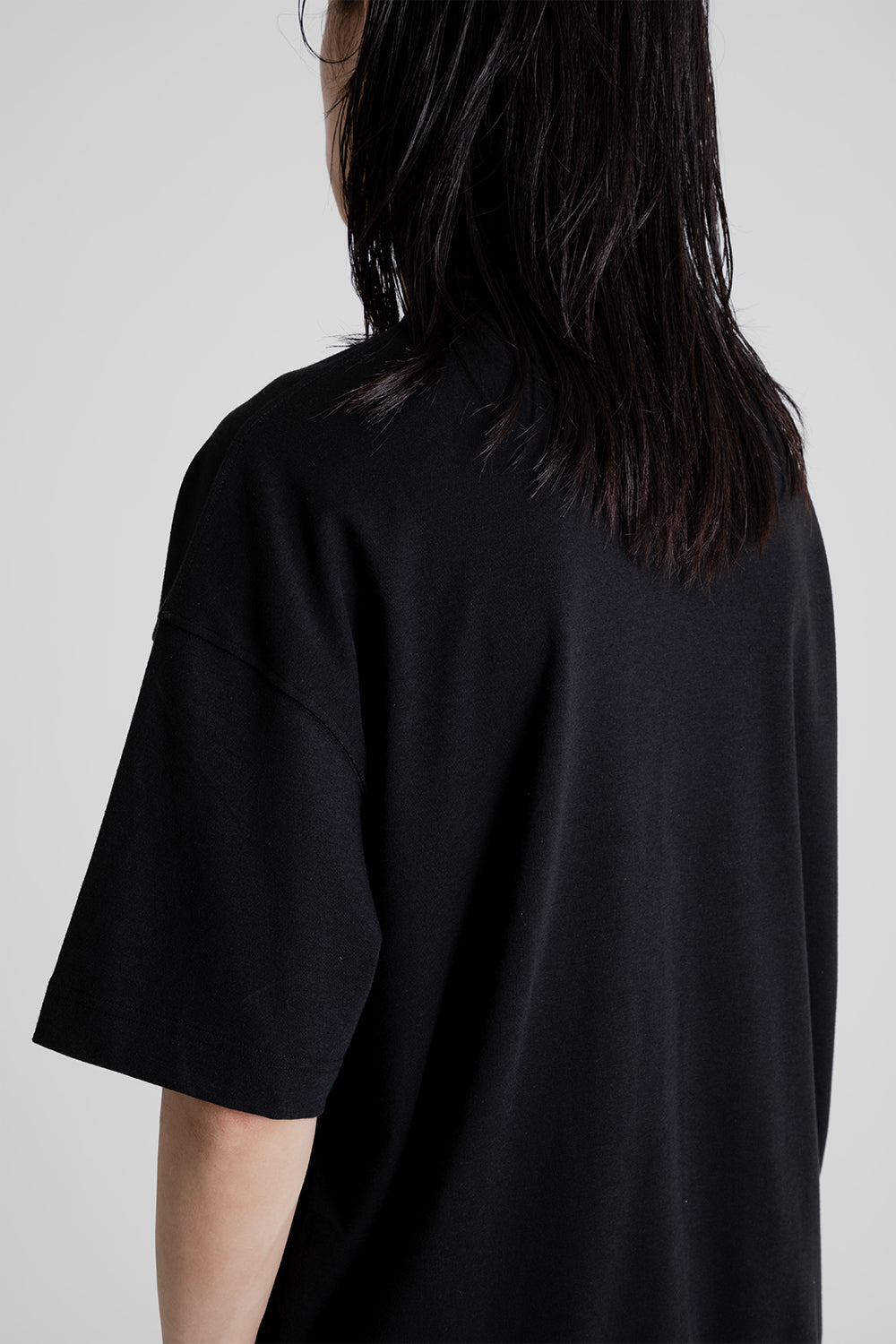 Frizmworks Airly Mesh String Half Tee in Black