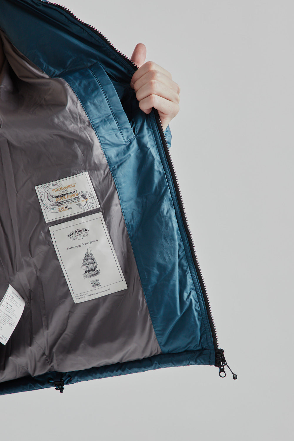 Frizmworks Altavia Down Parka Vintage Blue 13