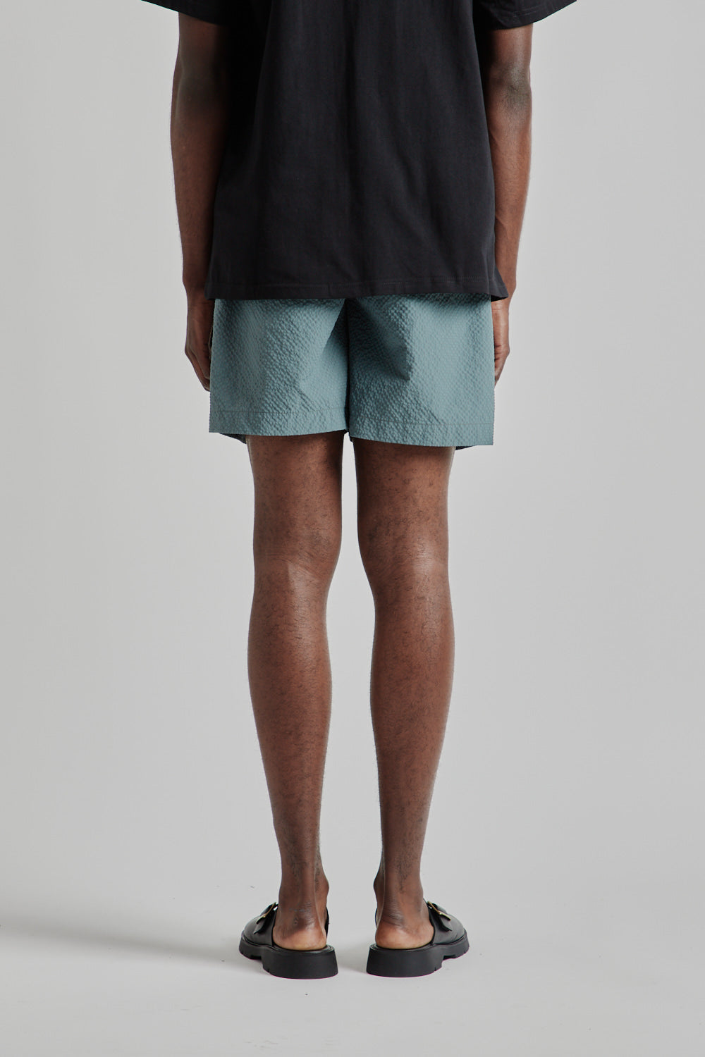 Comfortable Banding Shorts - Teal