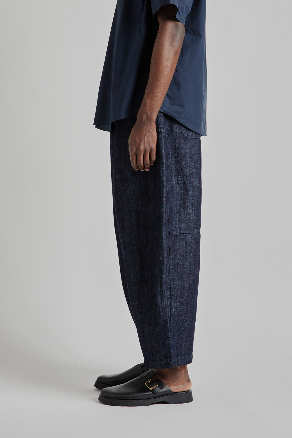 Denim Balloon Pants - Indigo