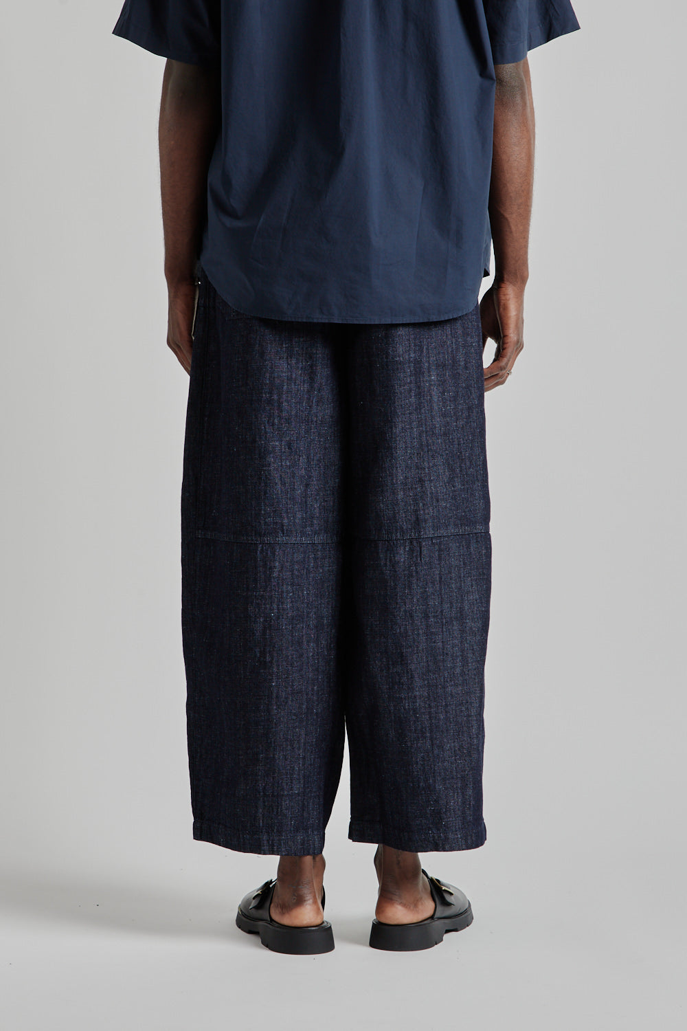 Denim Balloon Pants - Indigo