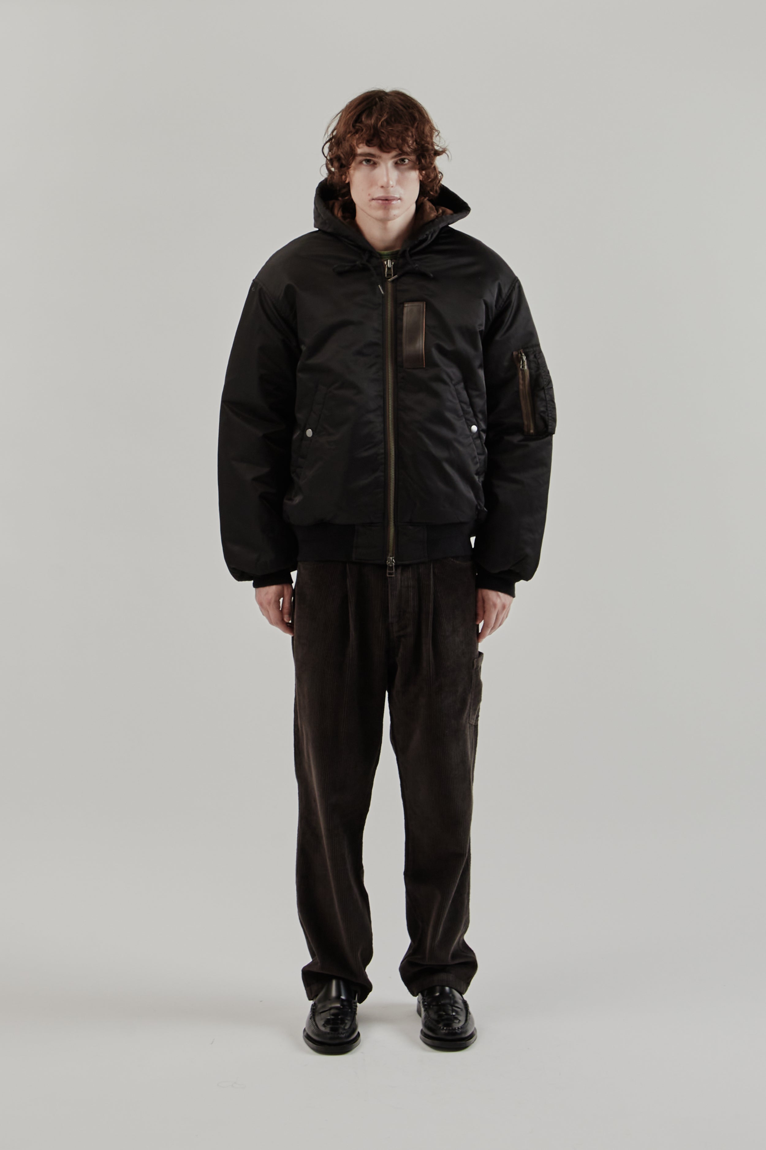 Frizmworks Active MA-1 Hooded Parka - Black | Wallace Mercantile Shop