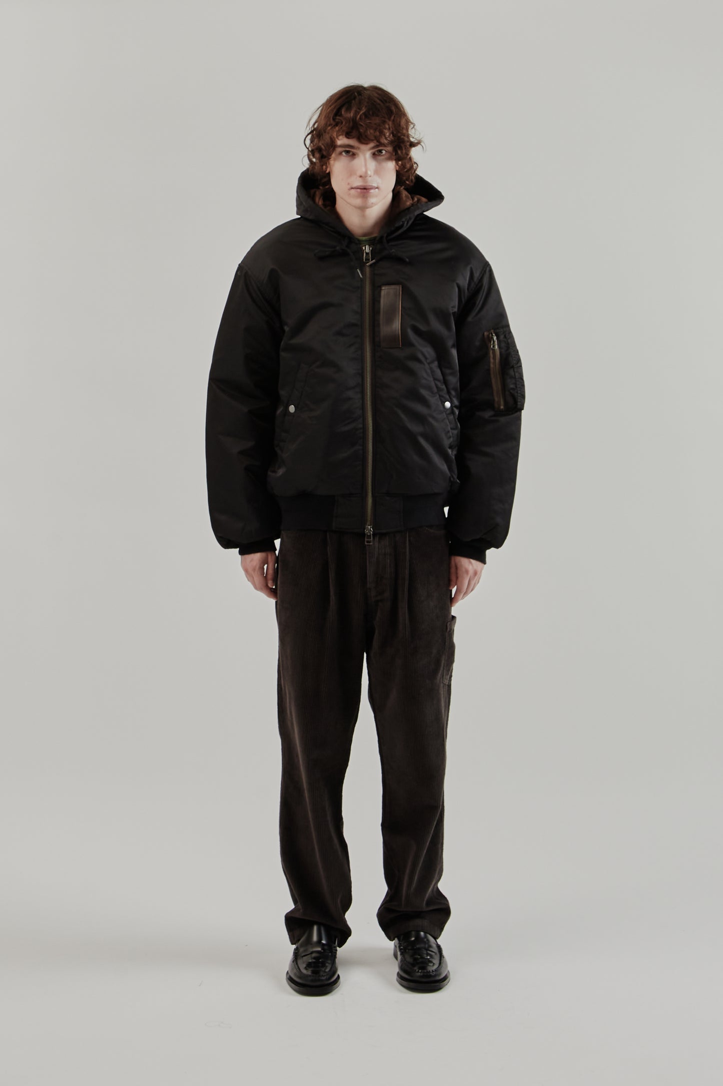 Frizmworks FW25 Active MA-1 Hooded Parka Black 1