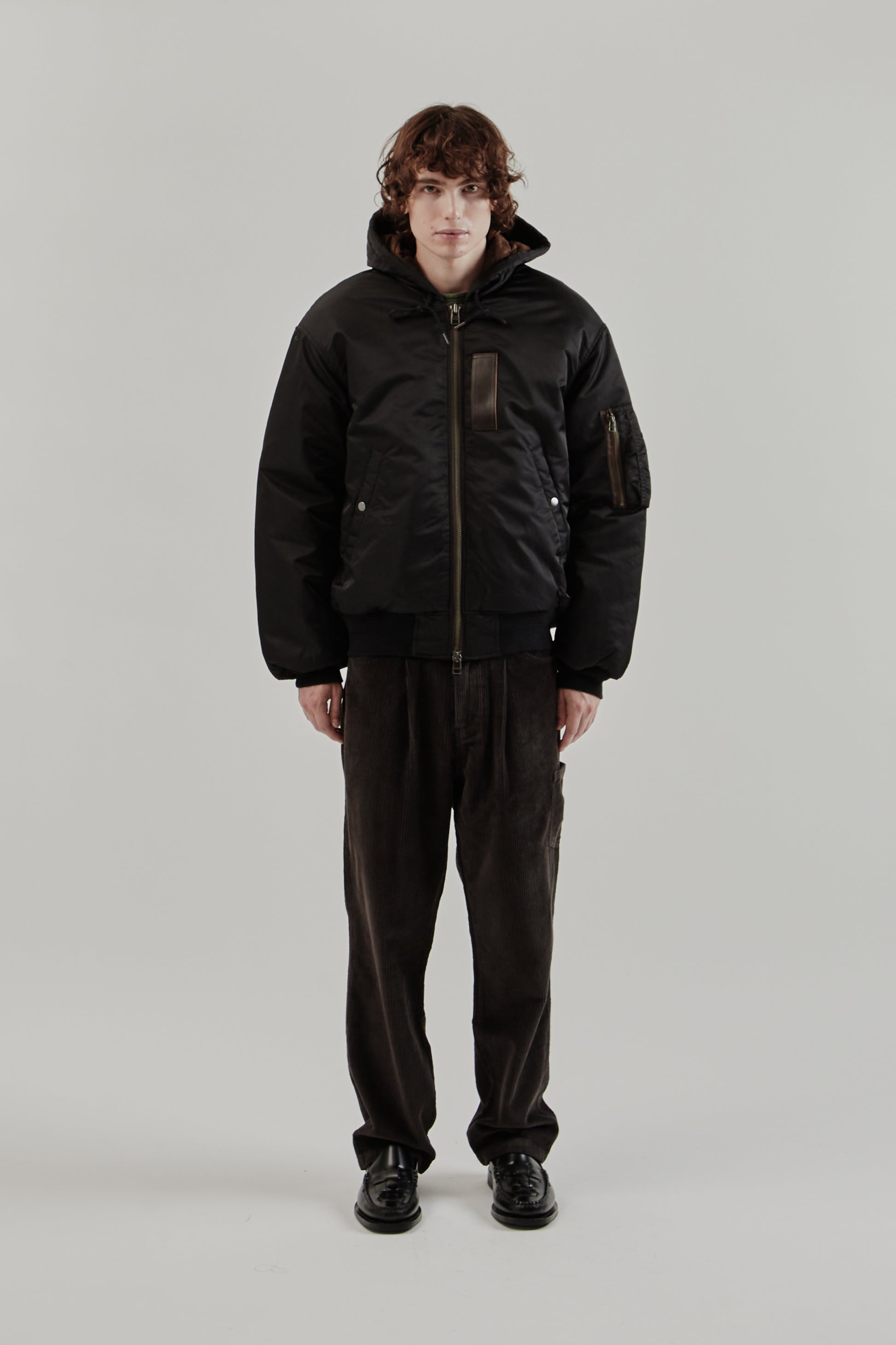 Frizmworks FW25 Active MA-1 Hooded Parka Black 1