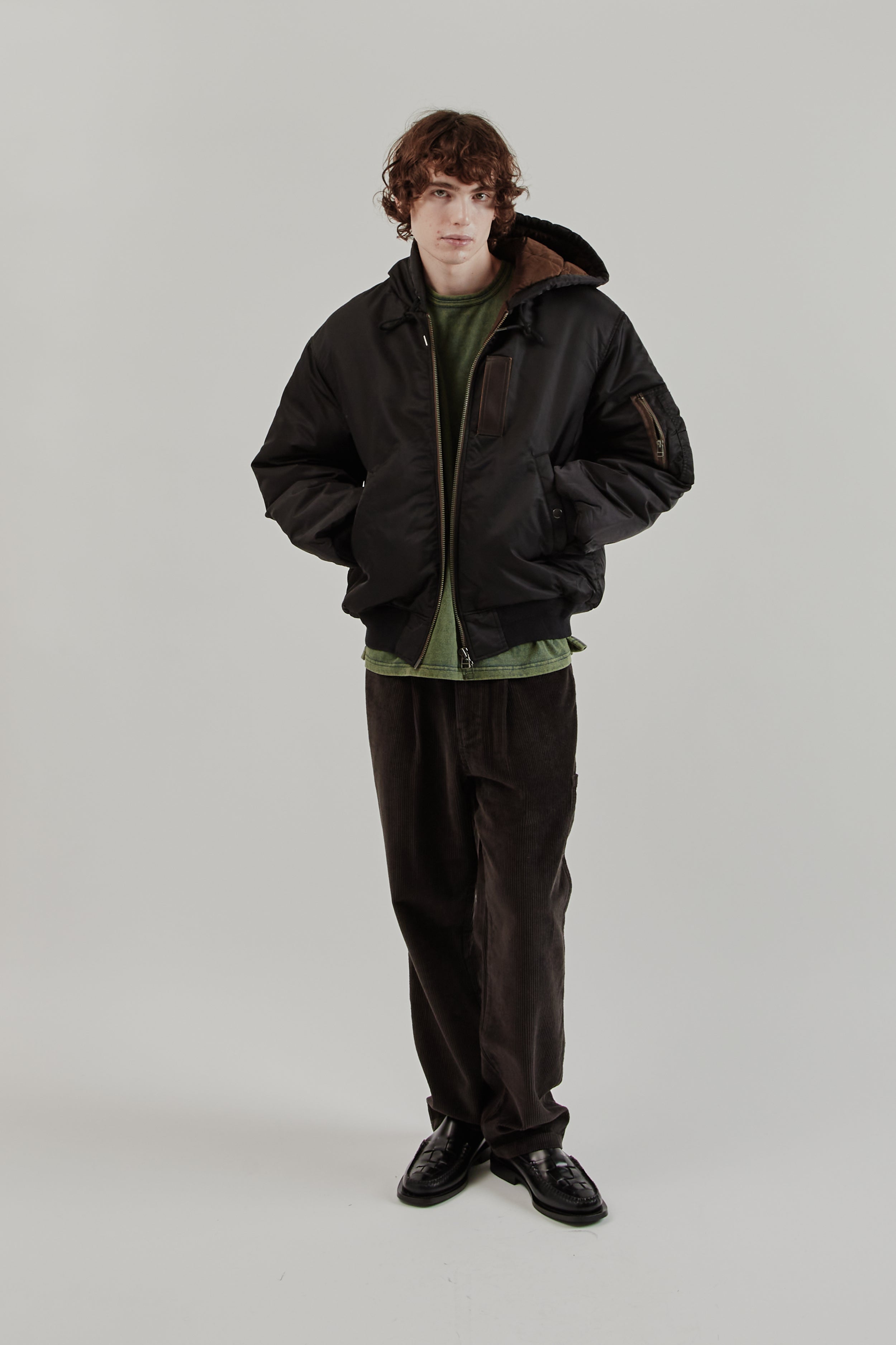 Frizmworks Active MA-1 Hooded Parka - Black | Wallace Mercantile Shop