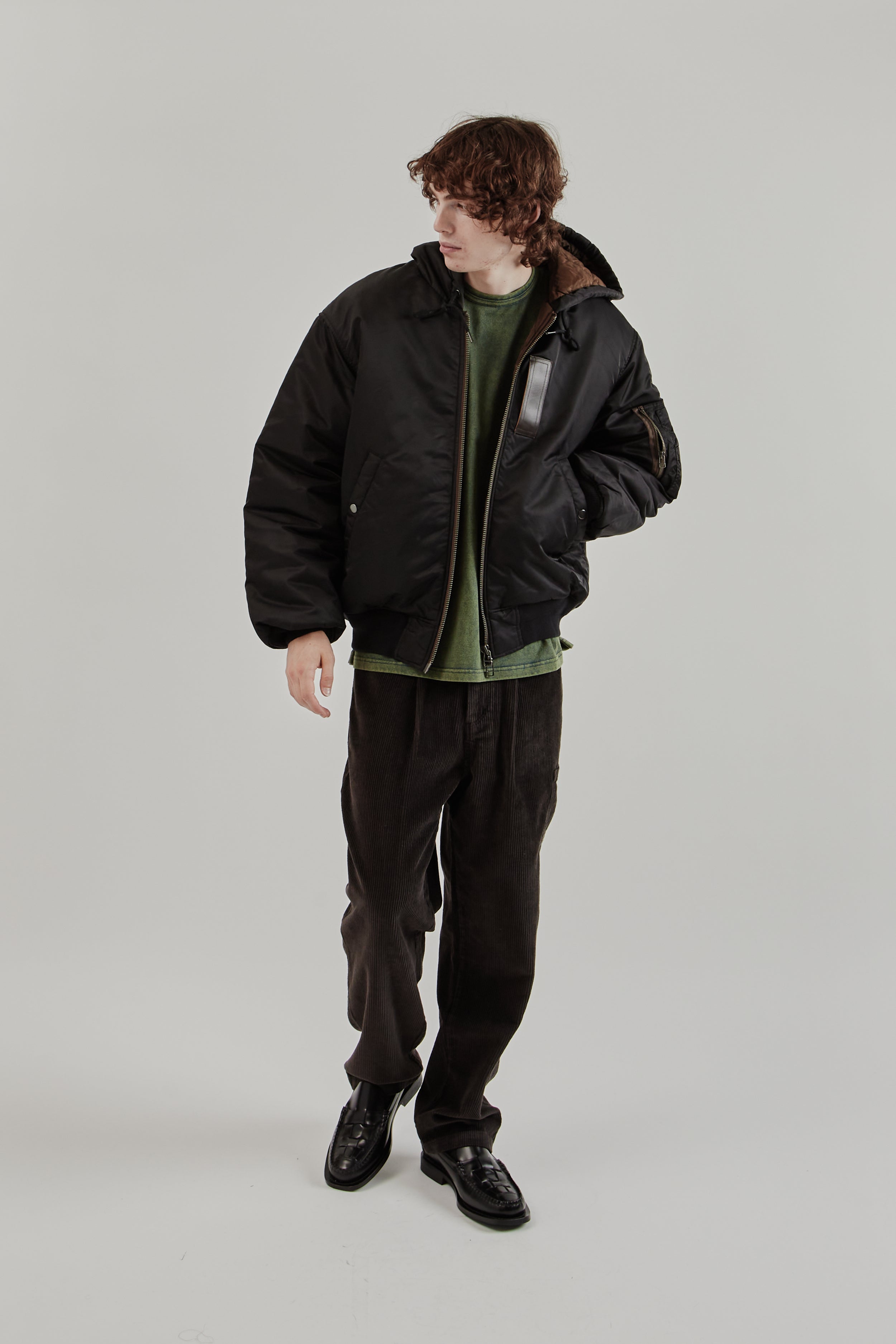Frizmworks Active MA-1 Hooded Parka - Black | Wallace Mercantile Shop