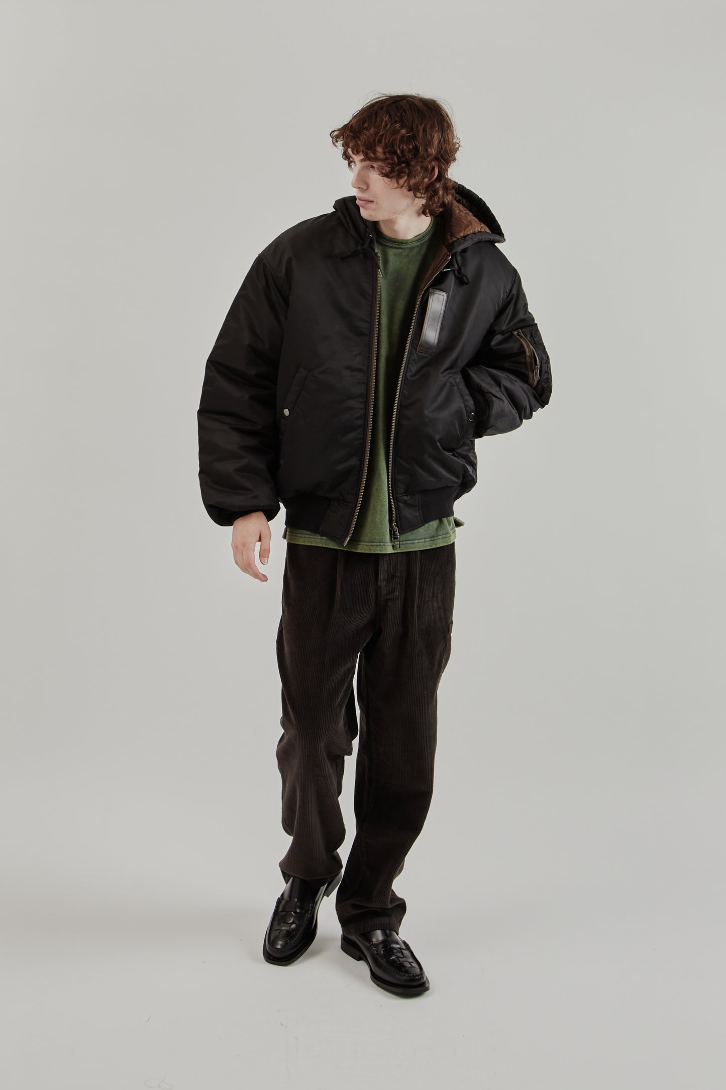 Frizmworks FW25 Active MA-1 Hooded Parka Black 15