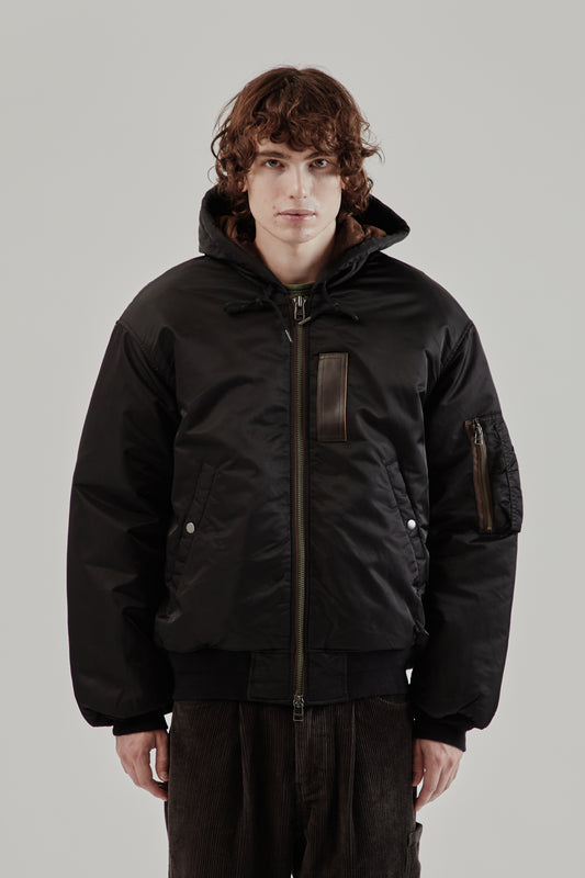 Frizmworks FW25 Active MA-1 Hooded Parka Black 2