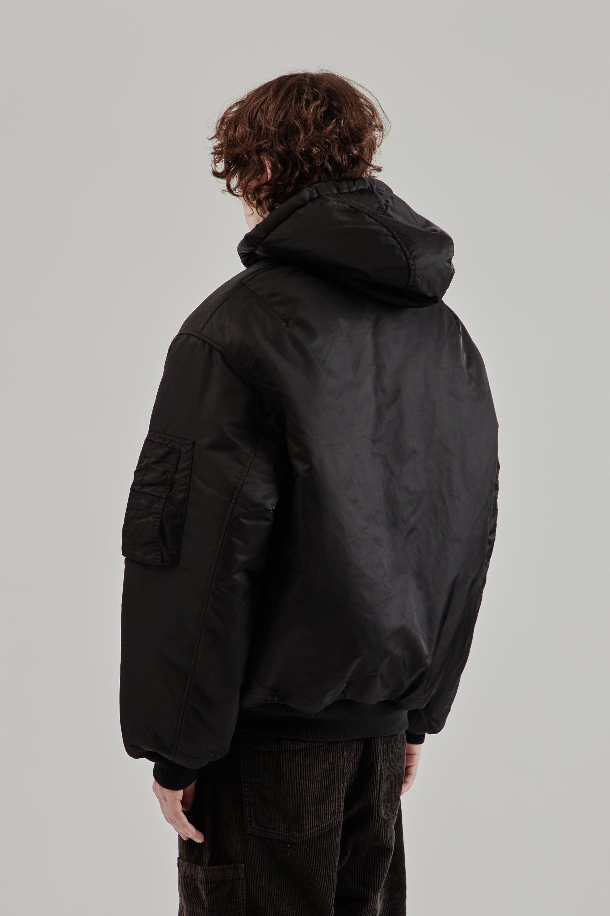 Frizmworks FW25 Active MA-1 Hooded Parka Black 4