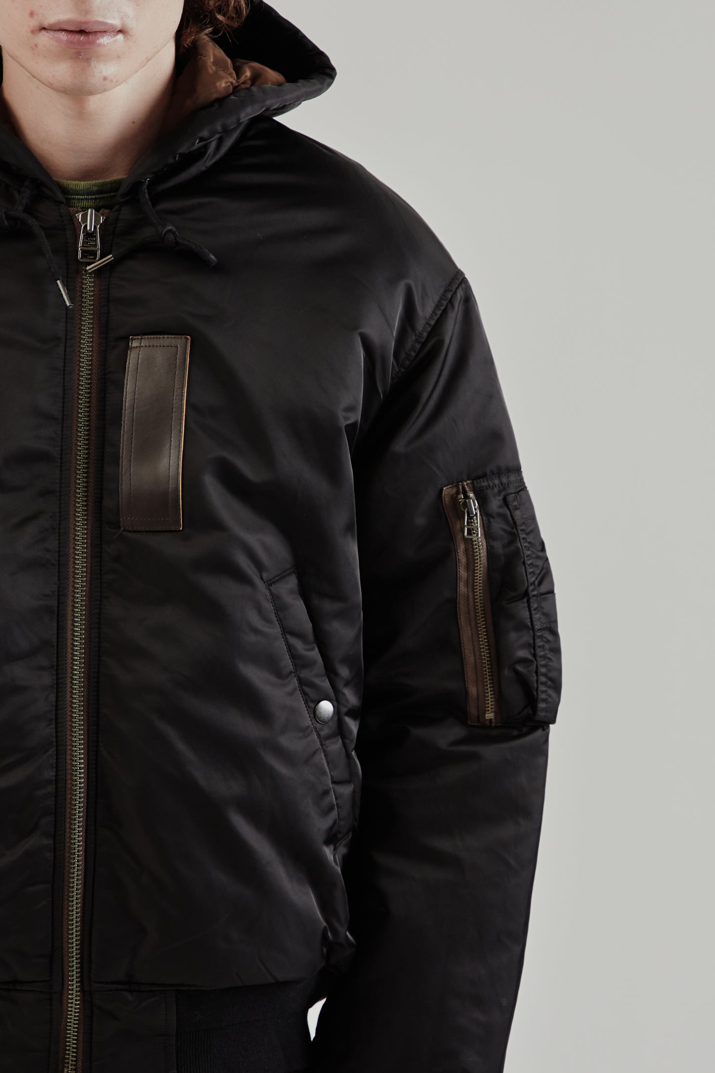 Frizmworks FW25 Active MA-1 Hooded Parka Black 7