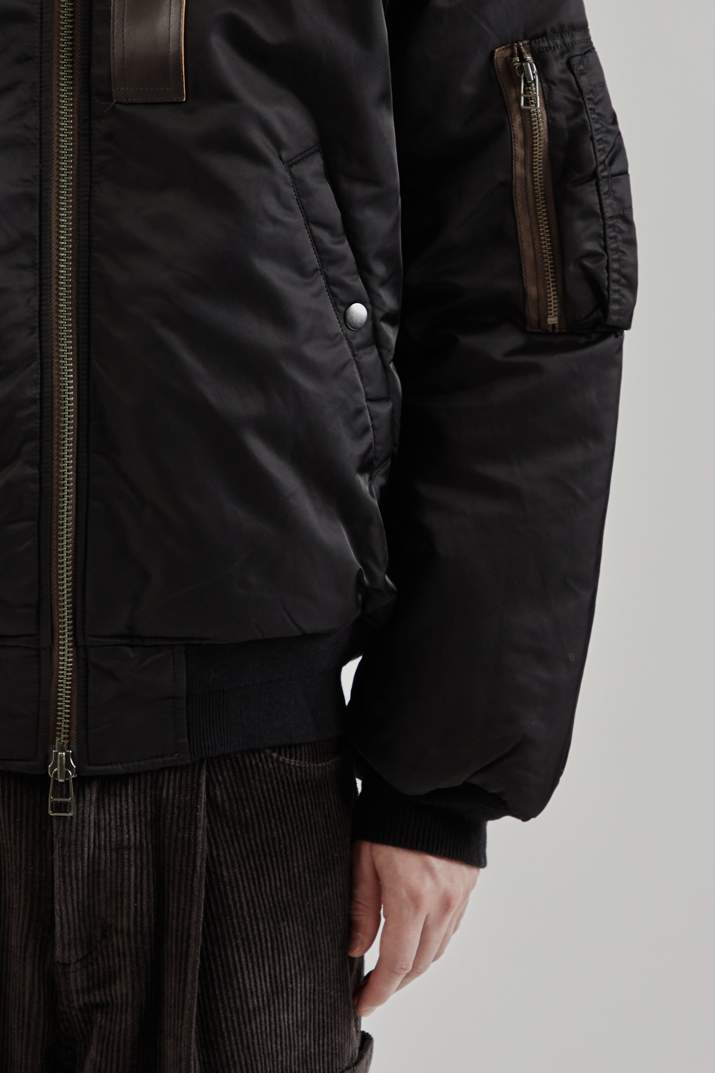 Frizmworks Active MA-1 Hooded Parka - Black | Wallace Mercantile Shop