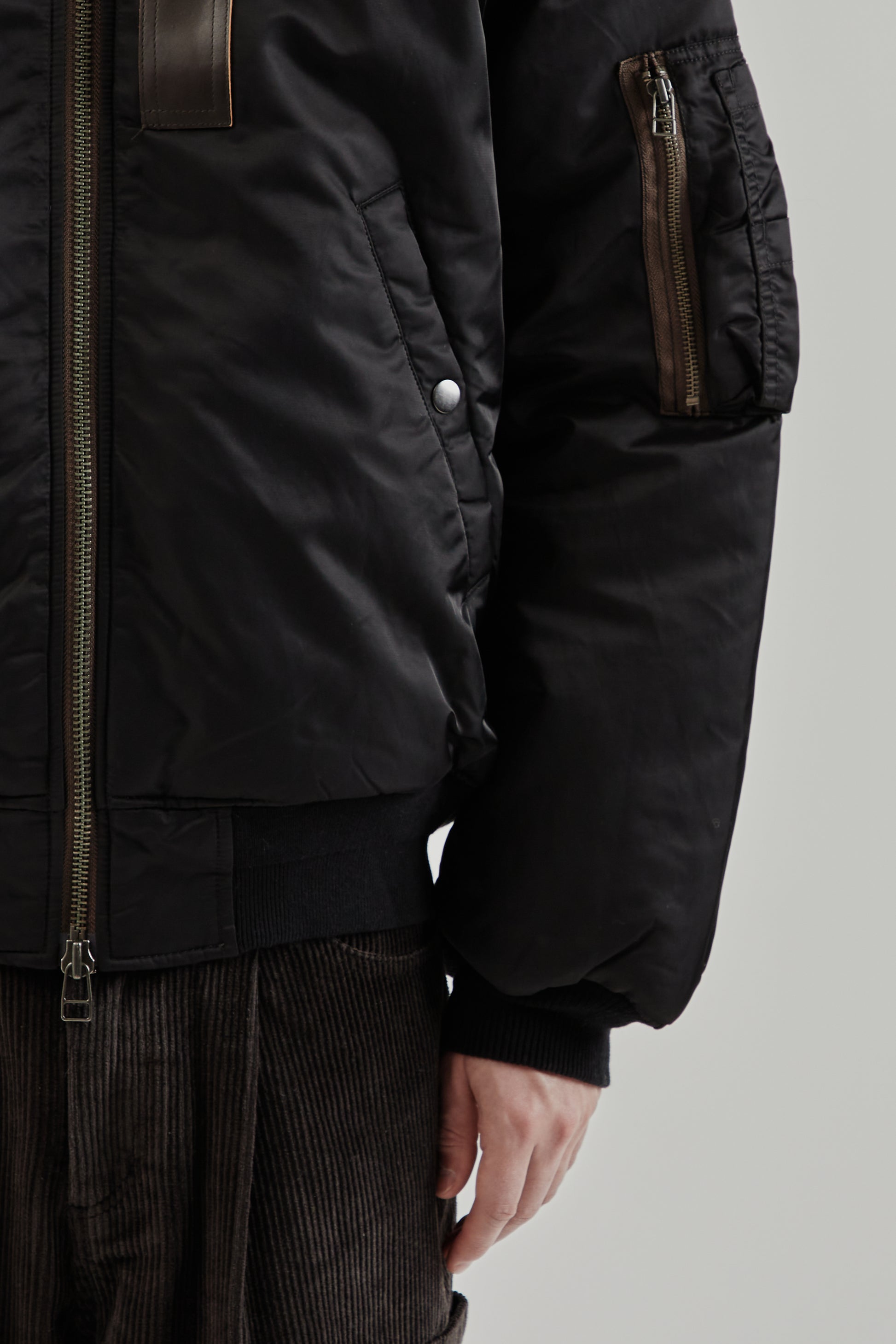 Frizmworks FW25 Active MA-1 Hooded Parka Black 8