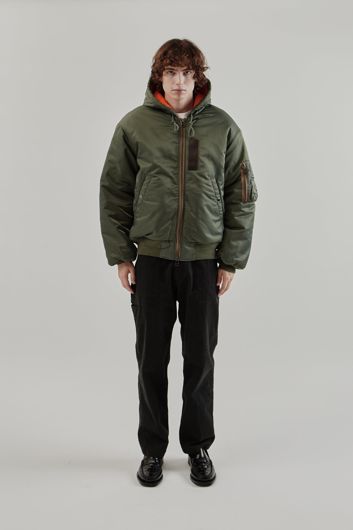 Frizmworks FW25 Active MA-1 Hooded Parka Olive 1
