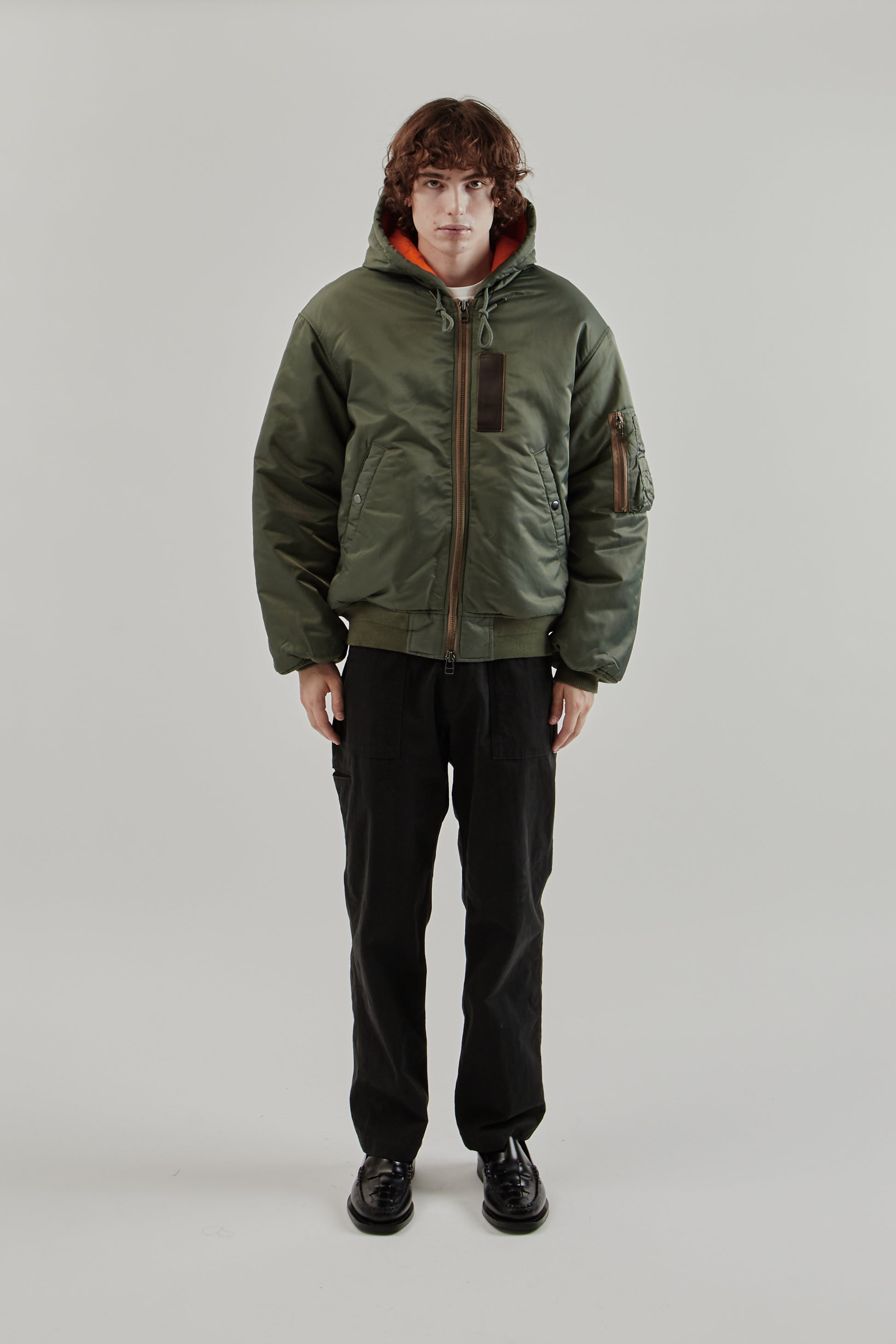 Frizmworks FW25 Active MA-1 Hooded Parka Olive 1