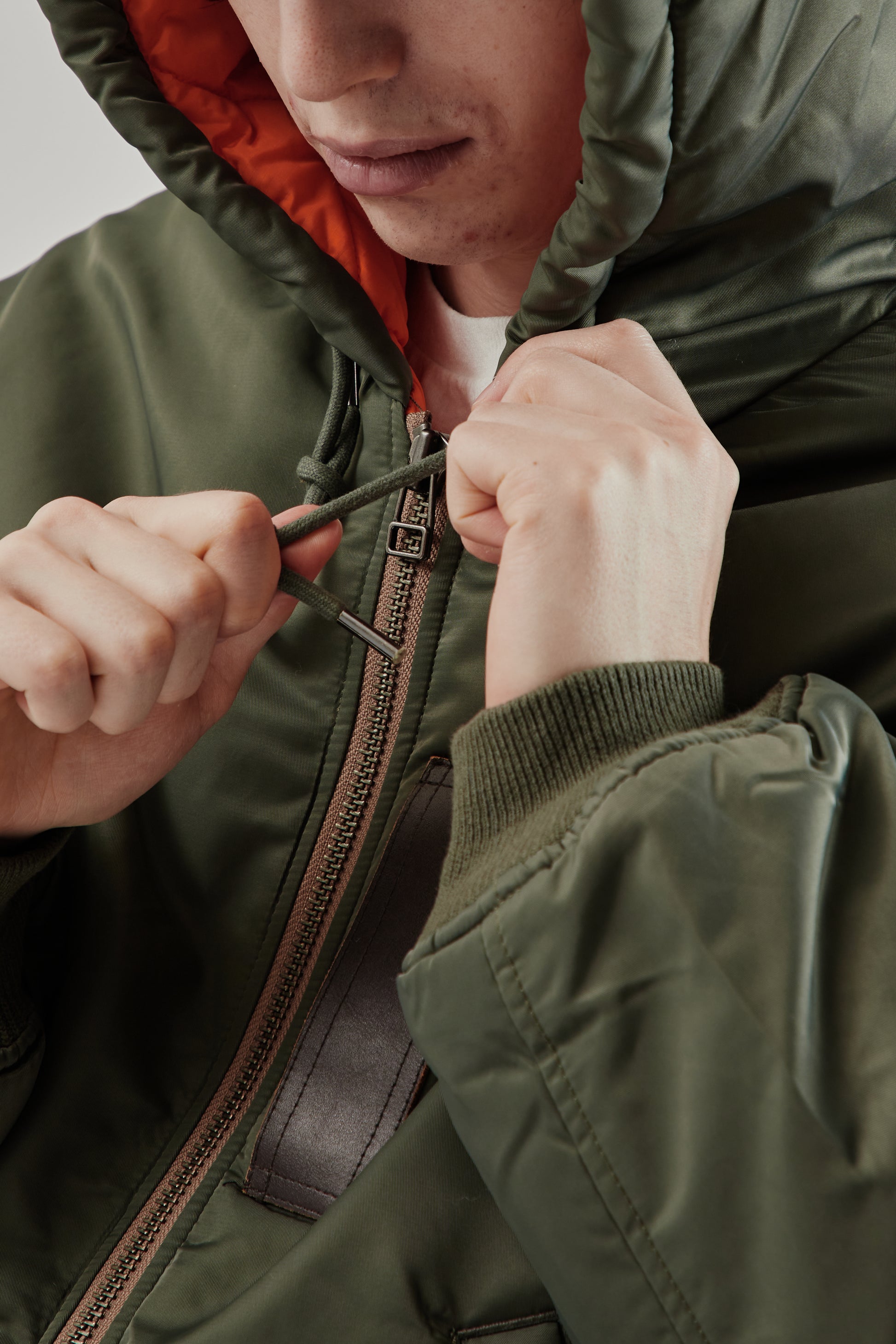 Frizmworks FW25 Active MA-1 Hooded Parka Olive 11