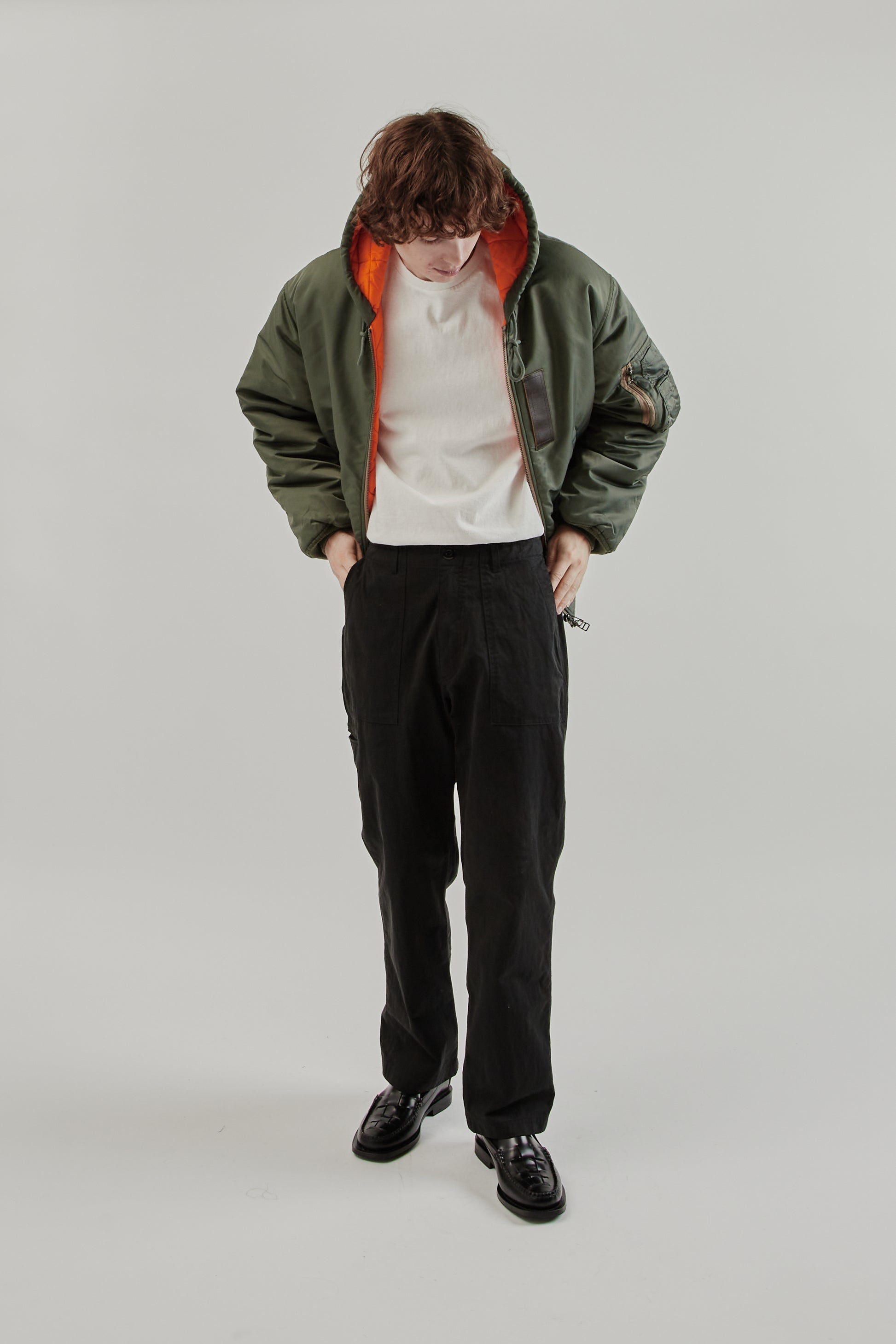 Frizmworks FW25 Active MA-1 Hooded Parka Olive 14