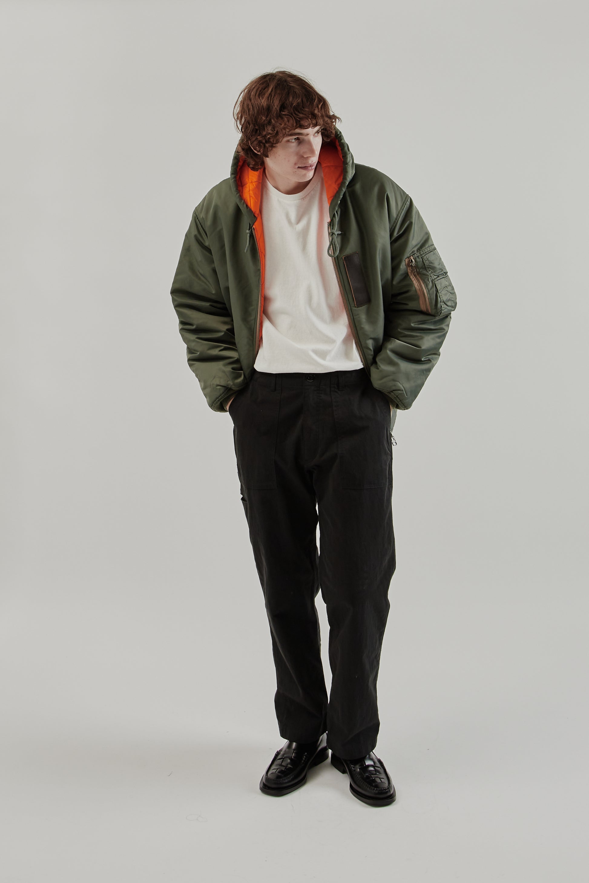 Frizmworks FW25 Active MA-1 Hooded Parka Olive 15