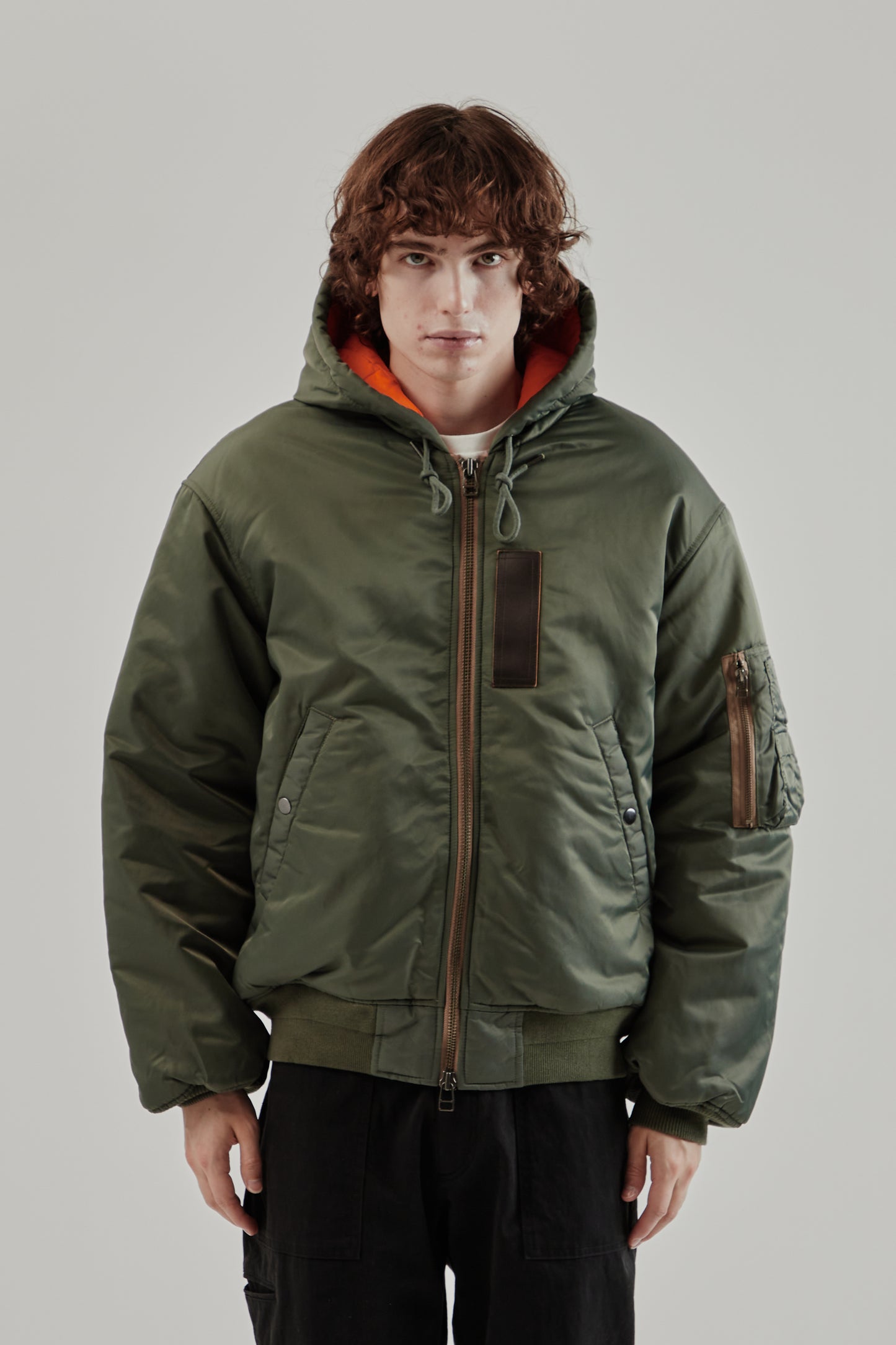Frizmworks FW25 Active MA-1 Hooded Parka Olive 2