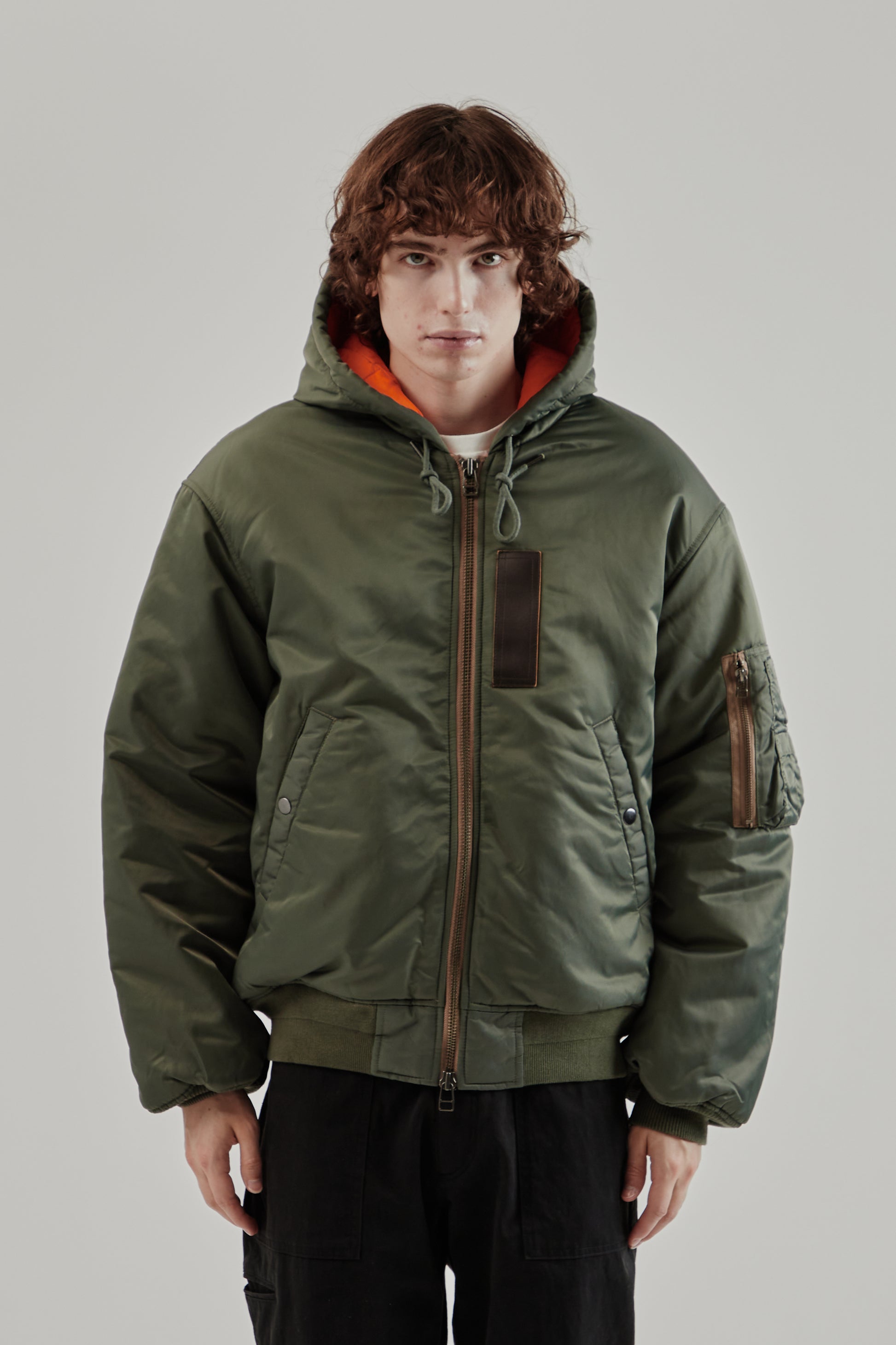 Frizmworks FW25 Active MA-1 Hooded Parka Olive 2