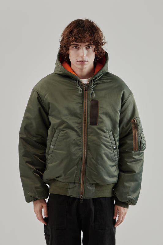 Frizmworks FW25 Active MA-1 Hooded Parka Olive 2