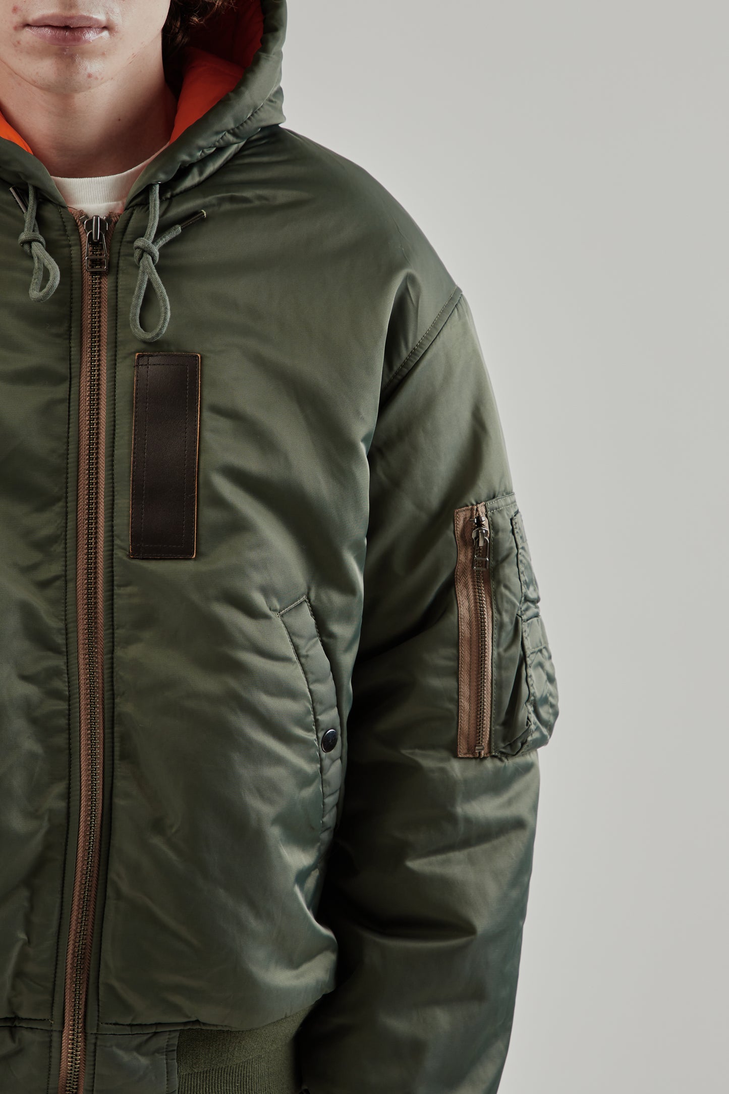 Frizmworks FW25 Active MA-1 Hooded Parka Olive 7