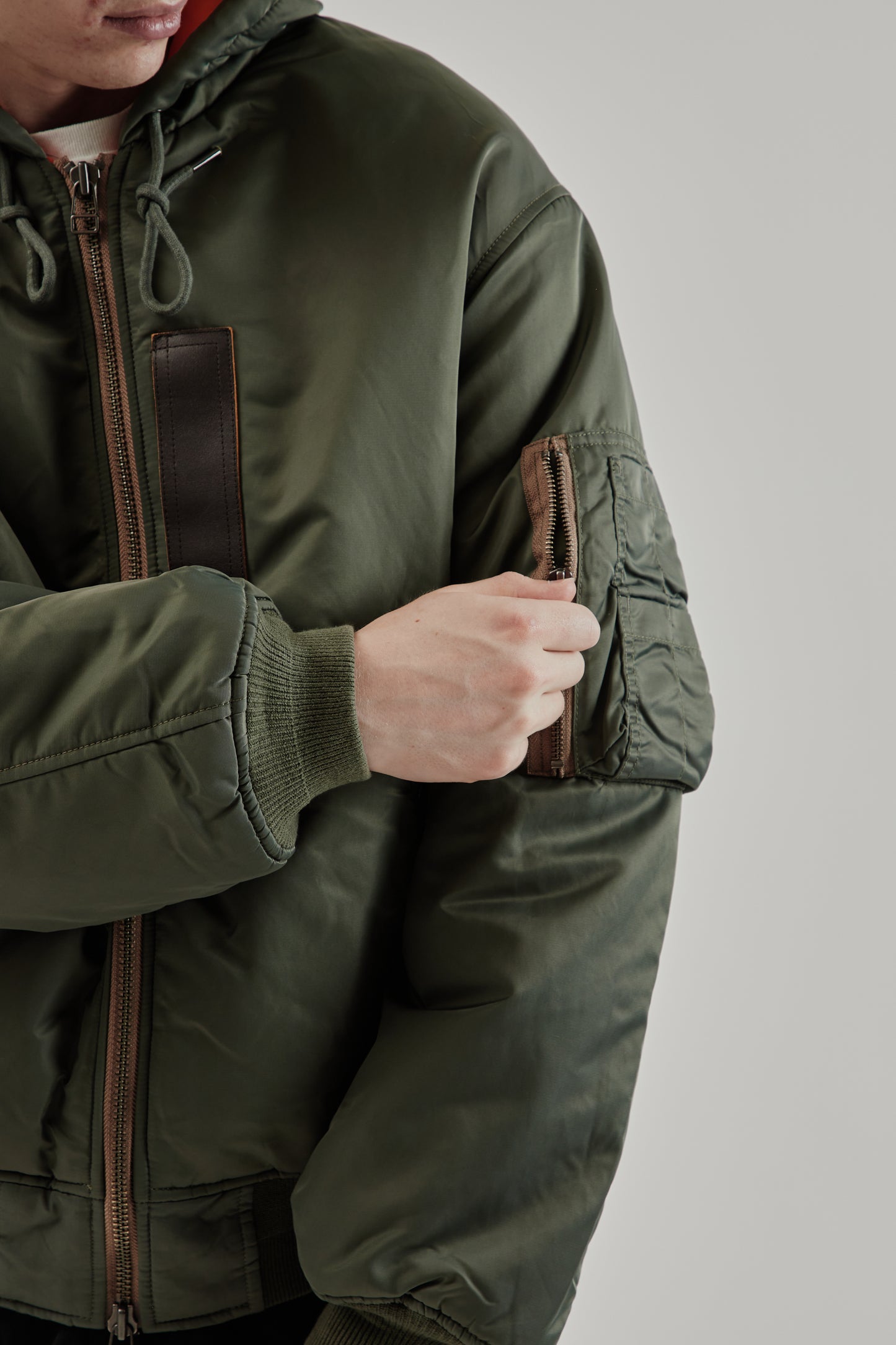 Frizmworks FW25 Active MA-1 Hooded Parka Olive 9