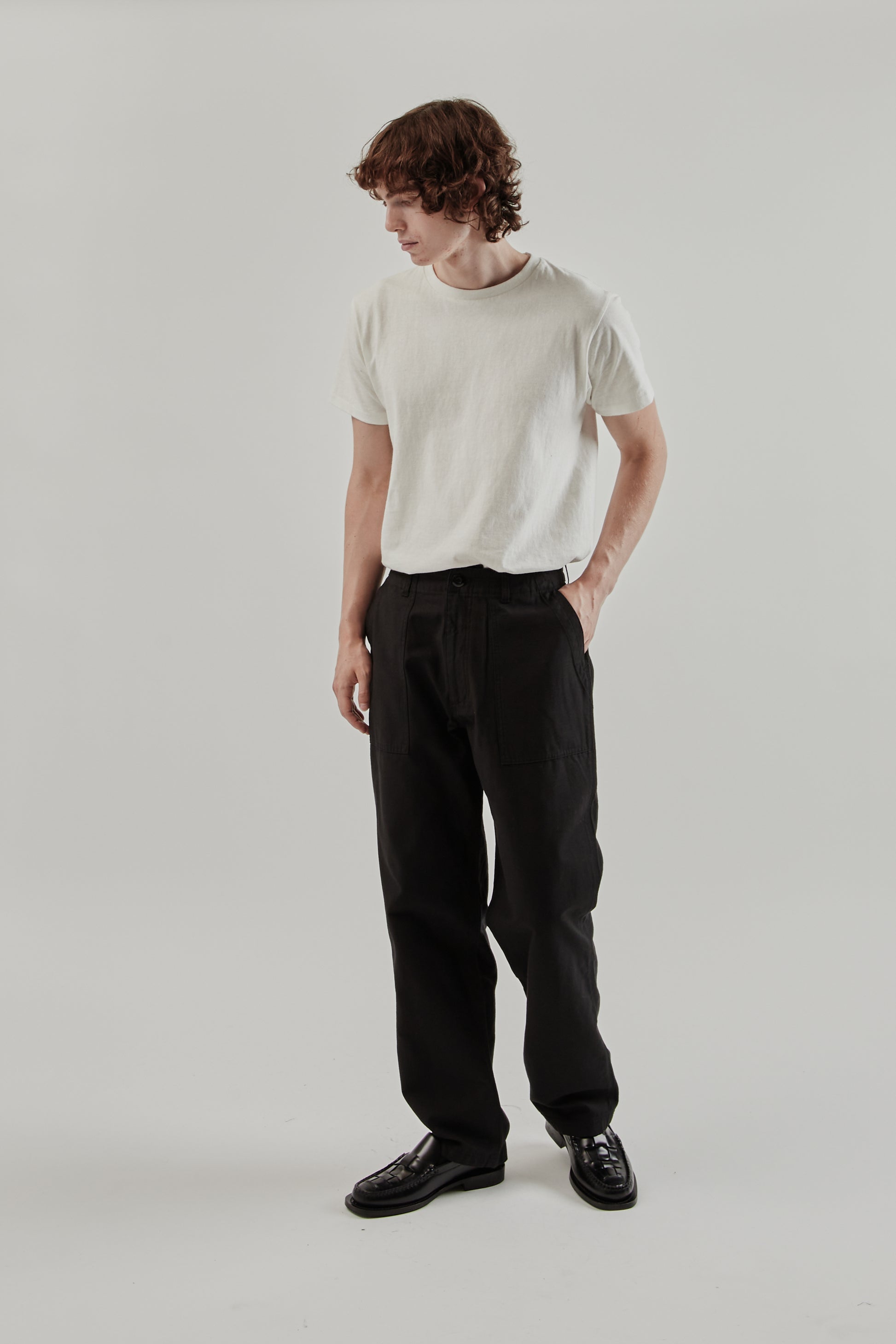 Frizmworks FW25 Back Satin Fatigue Pants Black 10