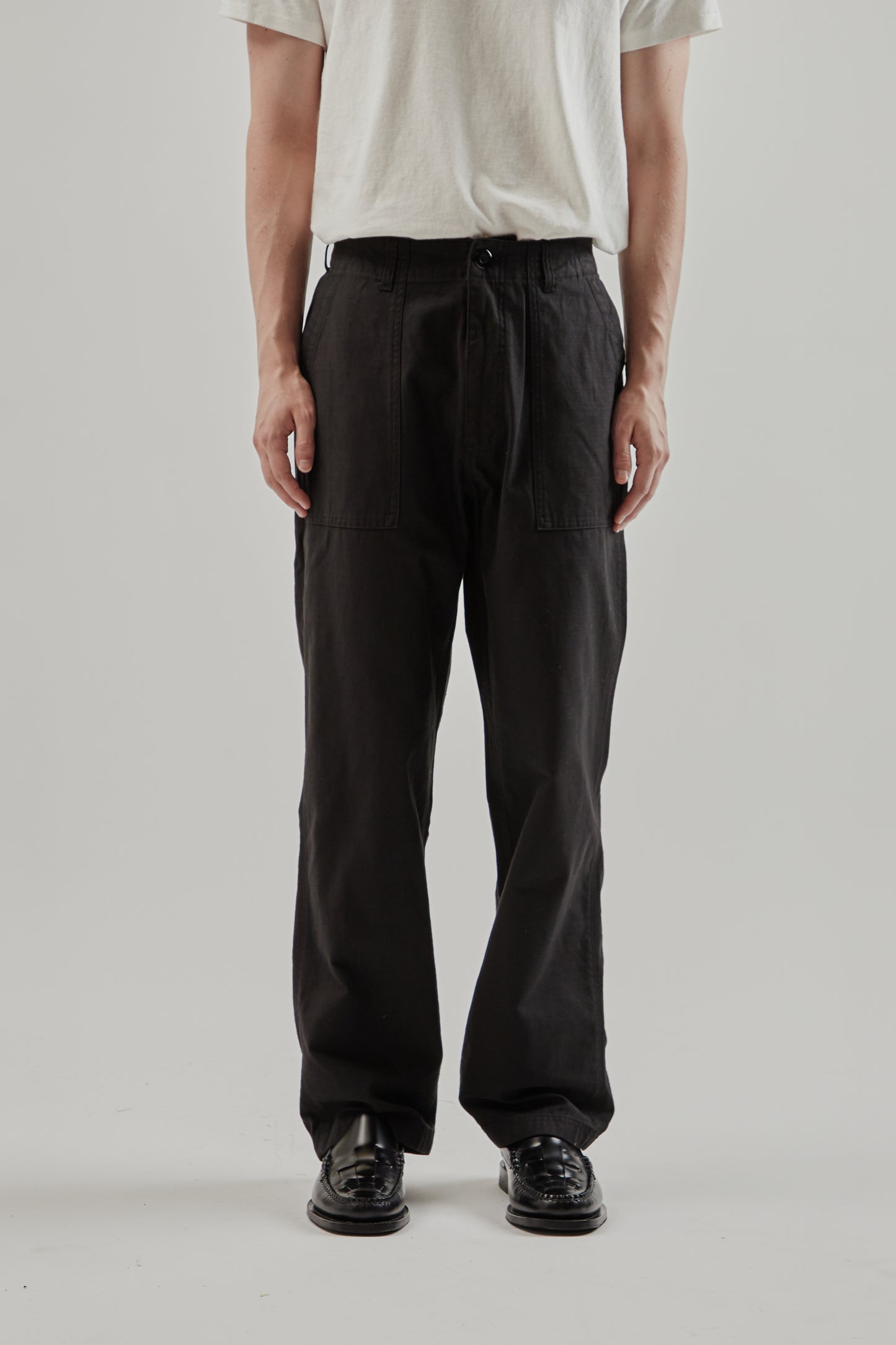 Frizmworks FW25 Back Satin Fatigue Pants Black 2