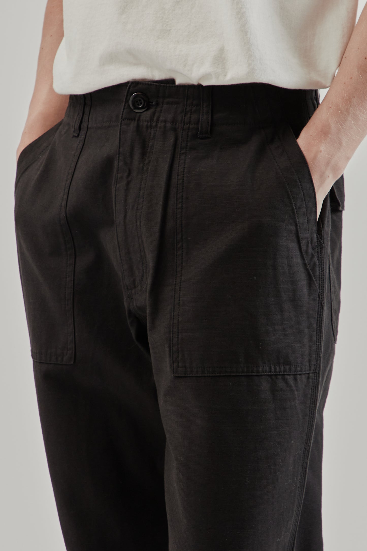 Frizmworks FW25 Back Satin Fatigue Pants Black 7