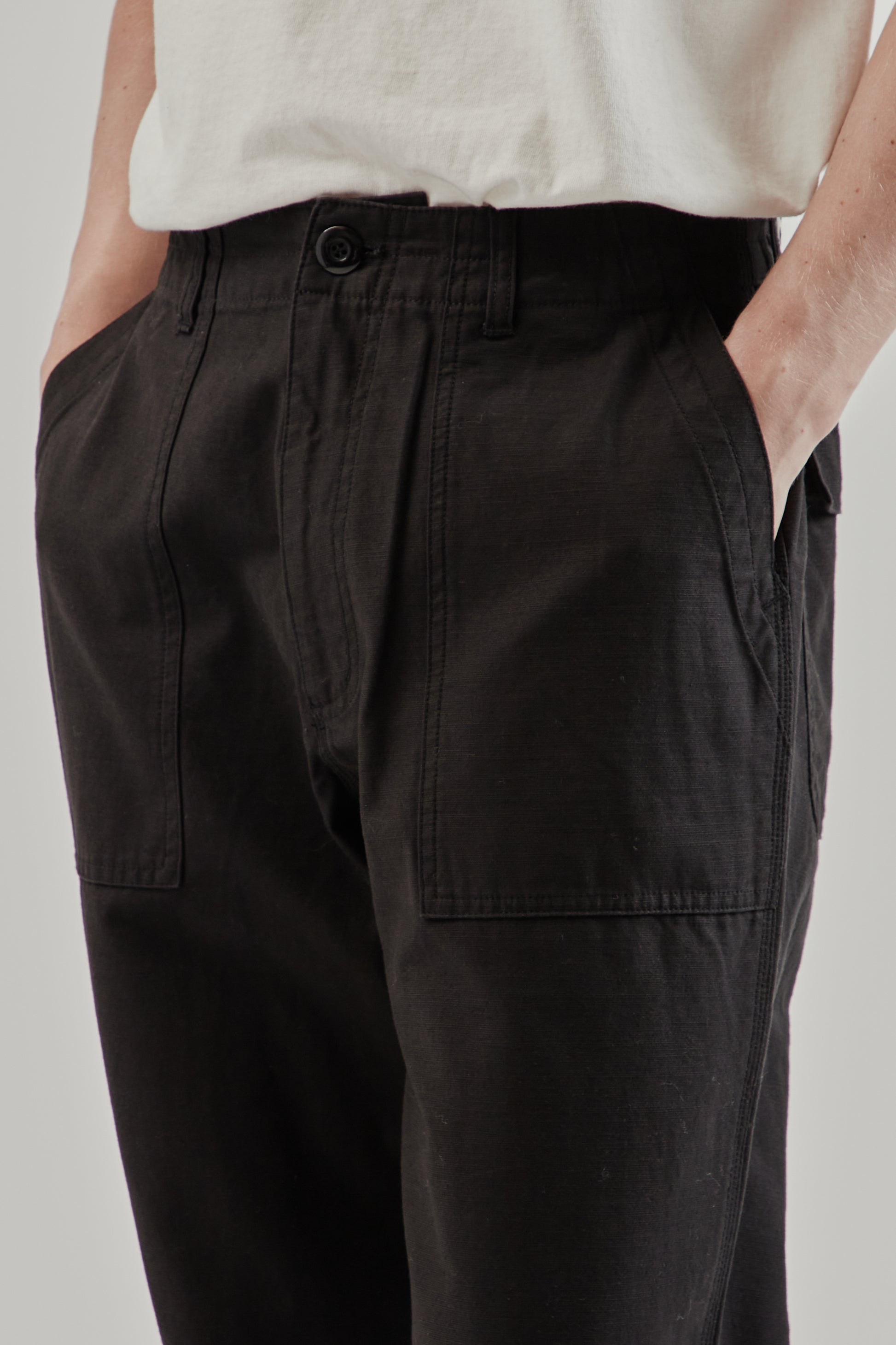 Frizmworks FW25 Back Satin Fatigue Pants Black 7