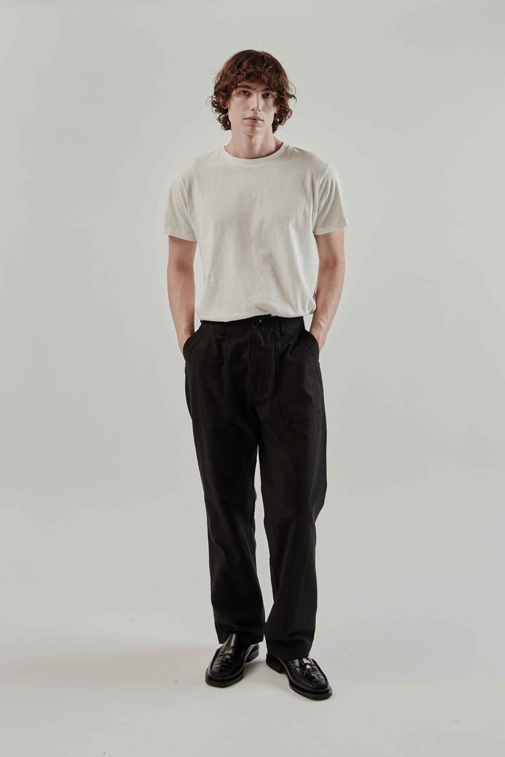 Frizmworks FW25 Back Satin Fatigue Pants Black 8