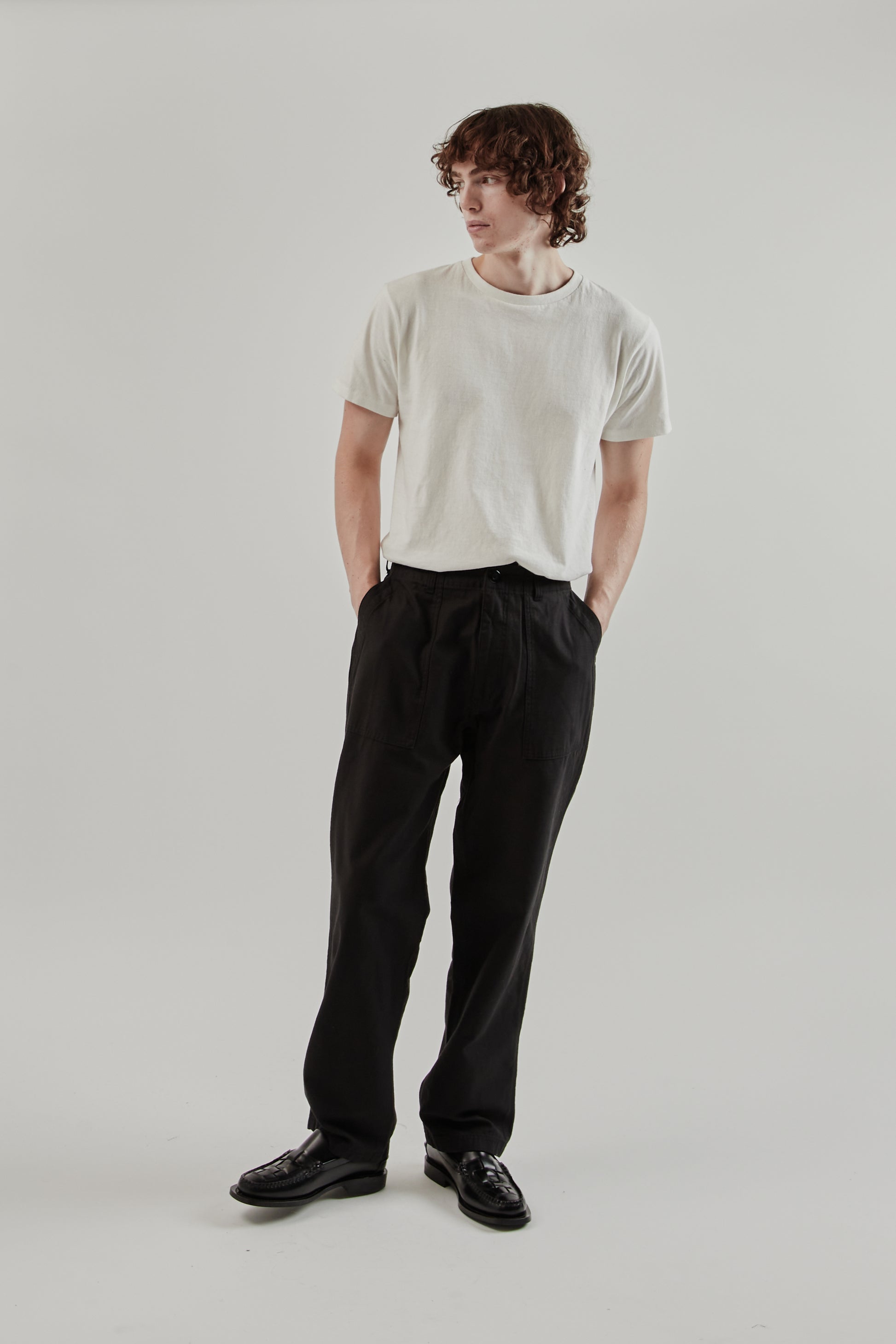 Frizmworks FW25 Back Satin Fatigue Pants Black 9