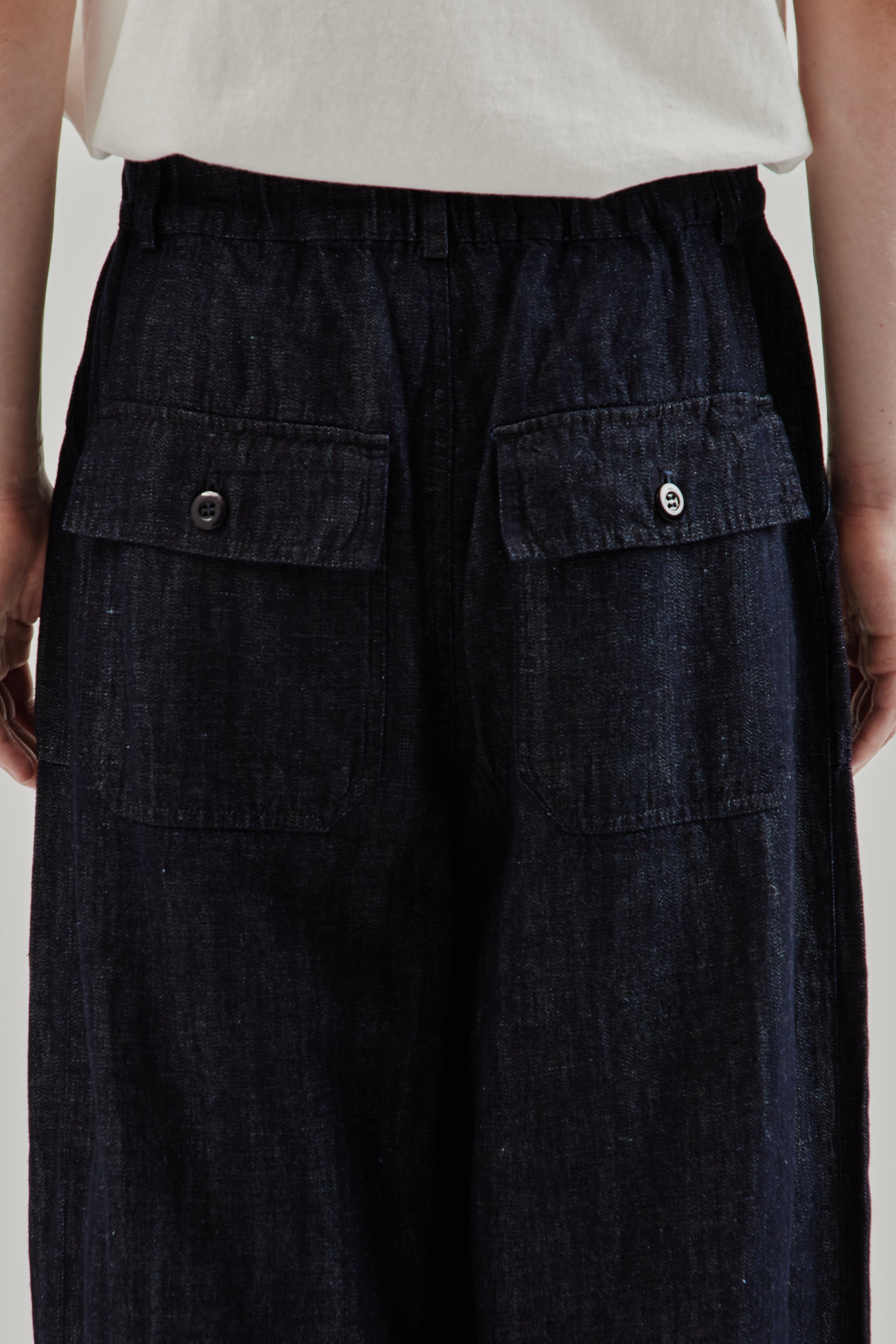 Frizmworks Denim Balloon Pants - Indigo | Wallace Mercantile