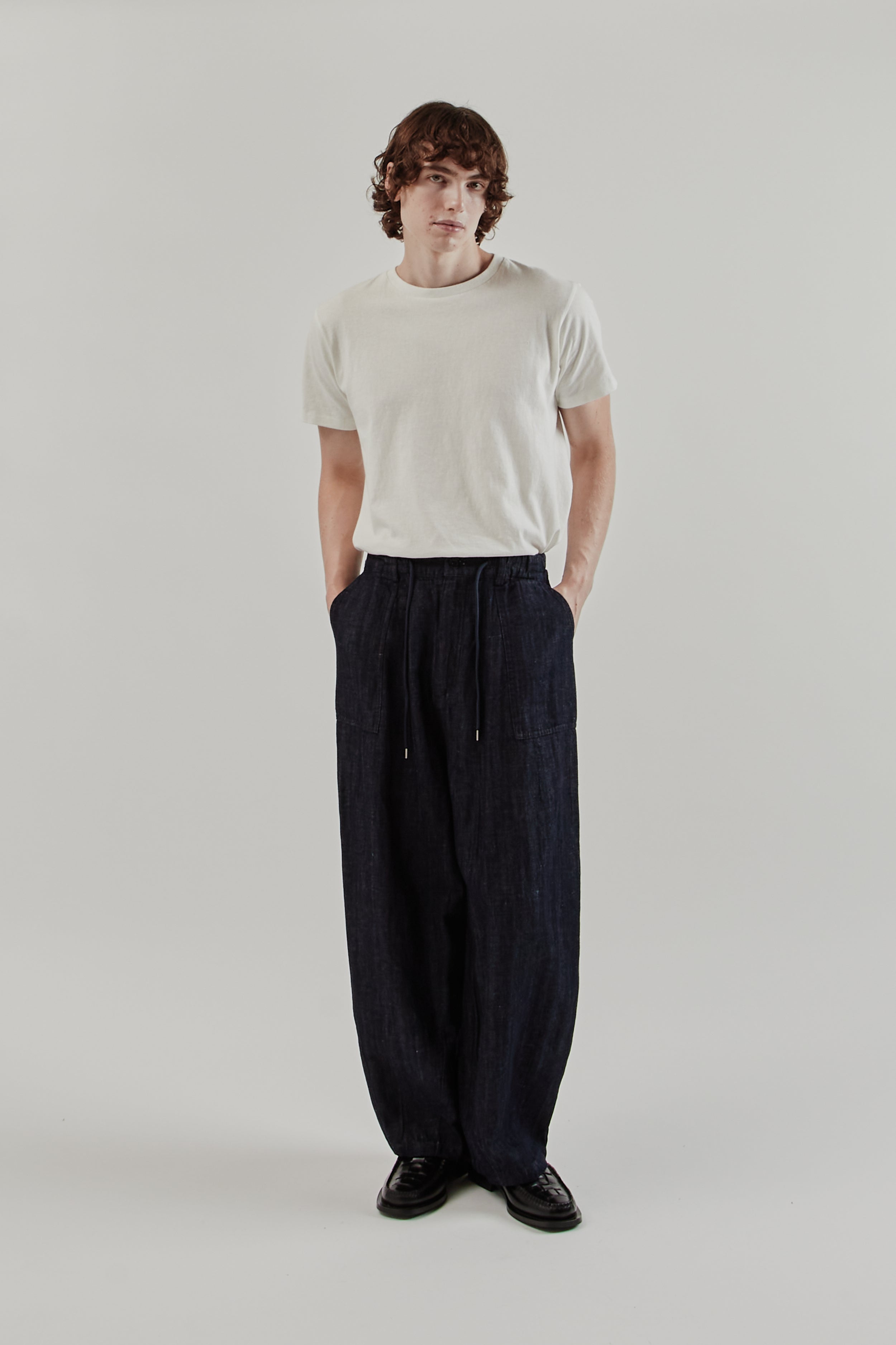 Frizmworks Denim Balloon Pants - Indigo | Wallace Mercantile Shop