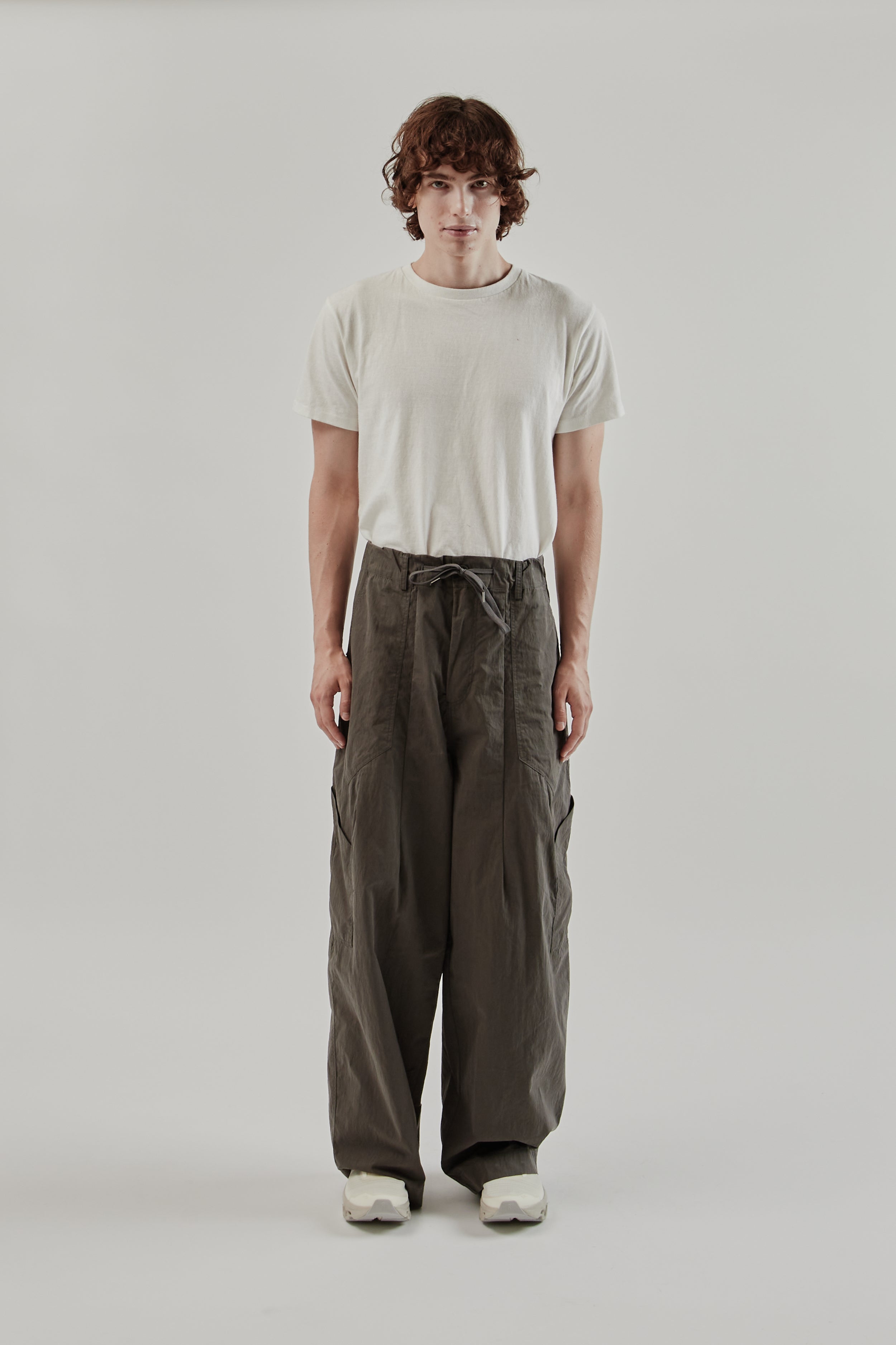 Frizmworks Fold Fatigue Wide Pants - Charcoal | Wallace Mercantile