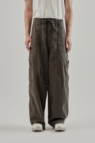 Frizmworks Fold Fatigue Wide Pants - Charcoal | Wallace Mercantile