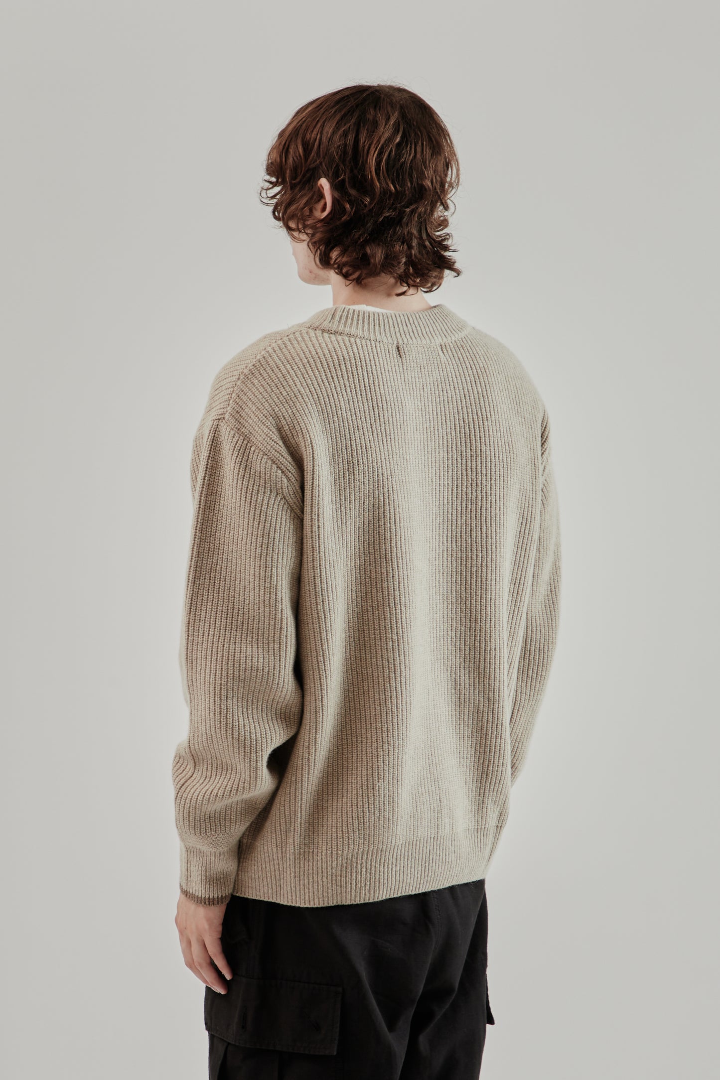 Frizmworks FW25 Kangaroo Round Pullover Knit Oatmeal 33