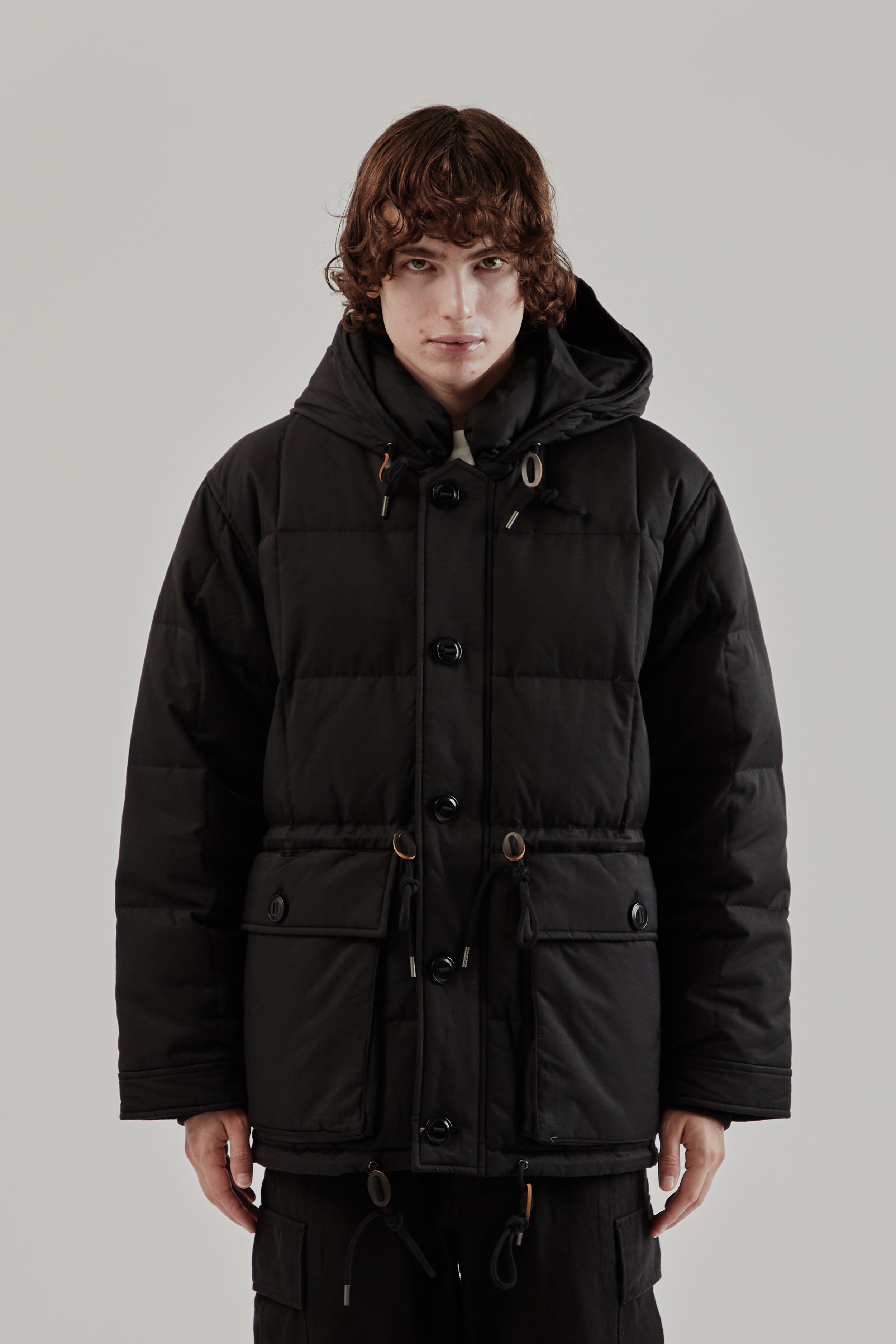 kikiri【M】FCRB DOWN BENCH PARKA BLACK Frizmworks Karakoram Down Parka - Black | Wallace Mercantile Shop