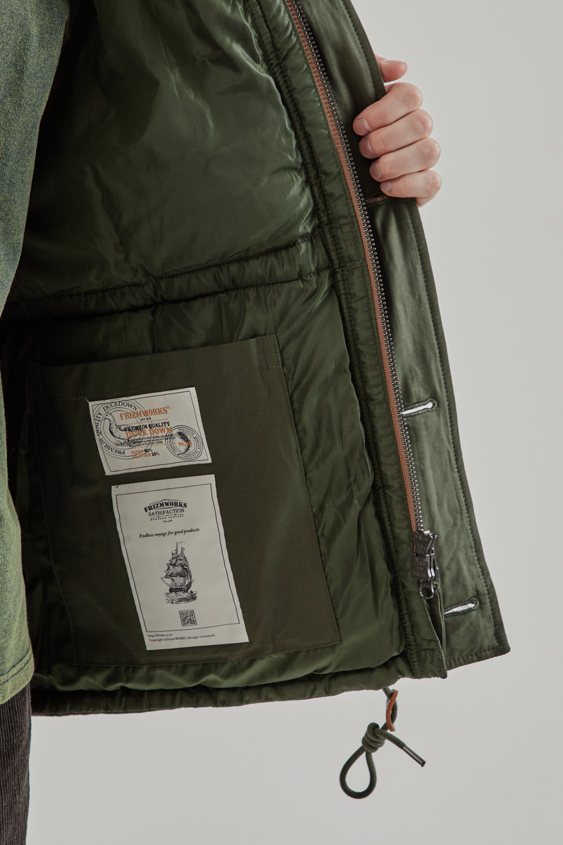 Frizmworks FW25 Karakoram Down Parka Dark Green 14