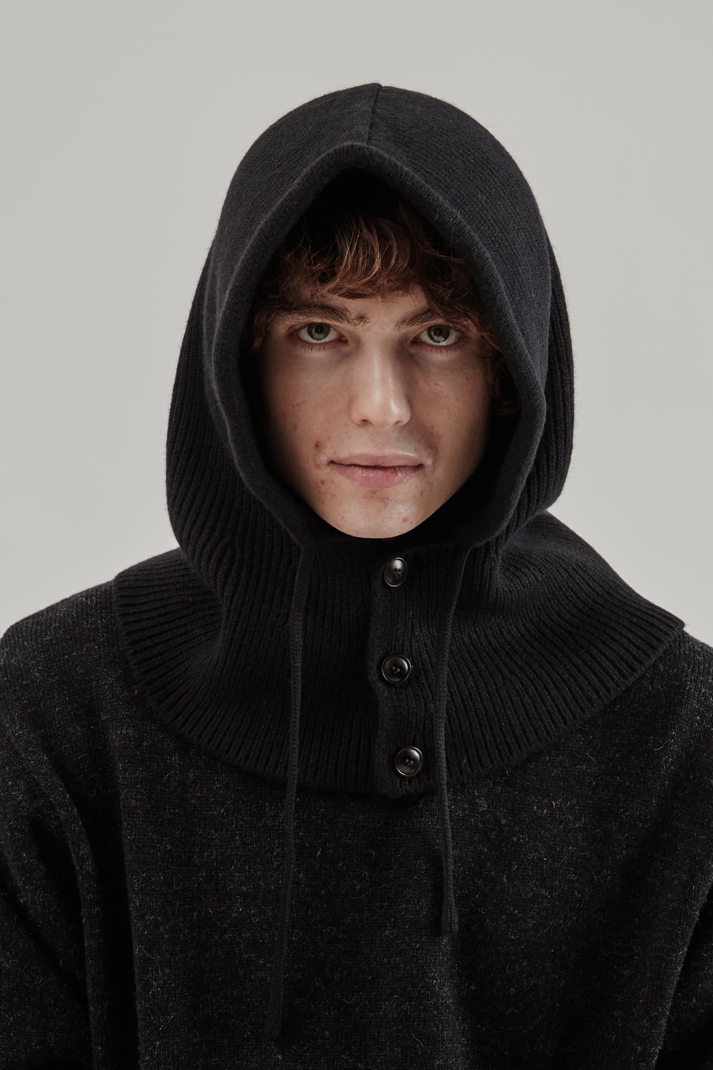 Frizmworks FW25 Merino Wool Knit Balaclava Black 1