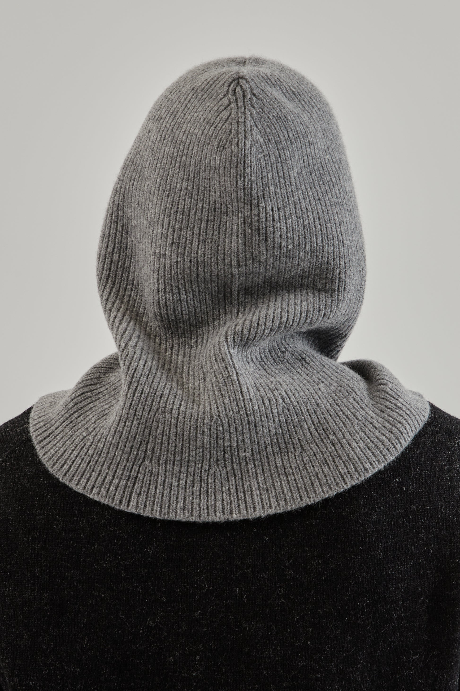 Frizmworks FW25 Merino Wool Knit Balaclava Gray 4