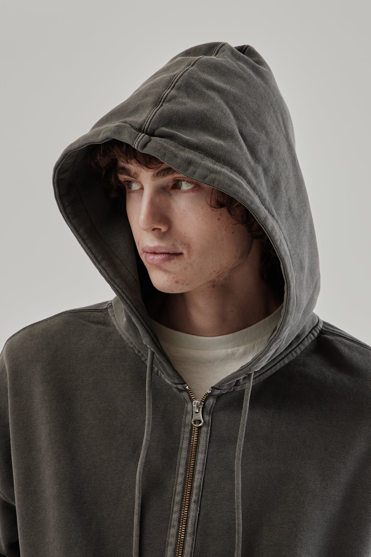 Frizmworks FW25 OG Pigment Dyeing Hood Zipup Parka Charcoal 10